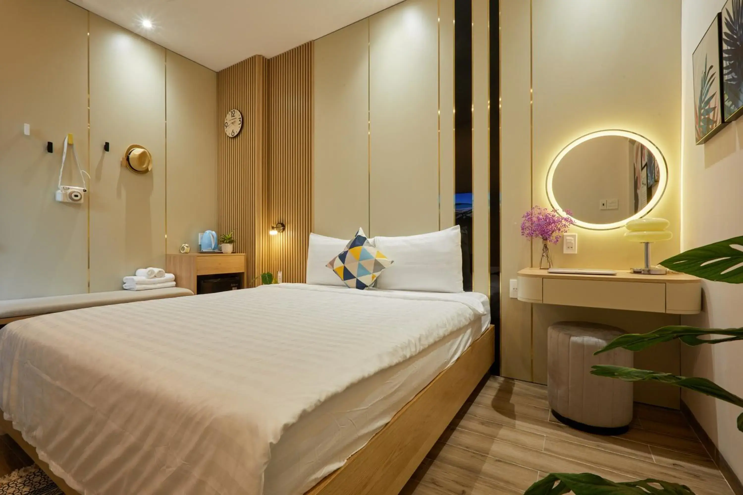 Bed in Lux Quy Nhon Homestay Bed in Lux Quy Nhon Homestay