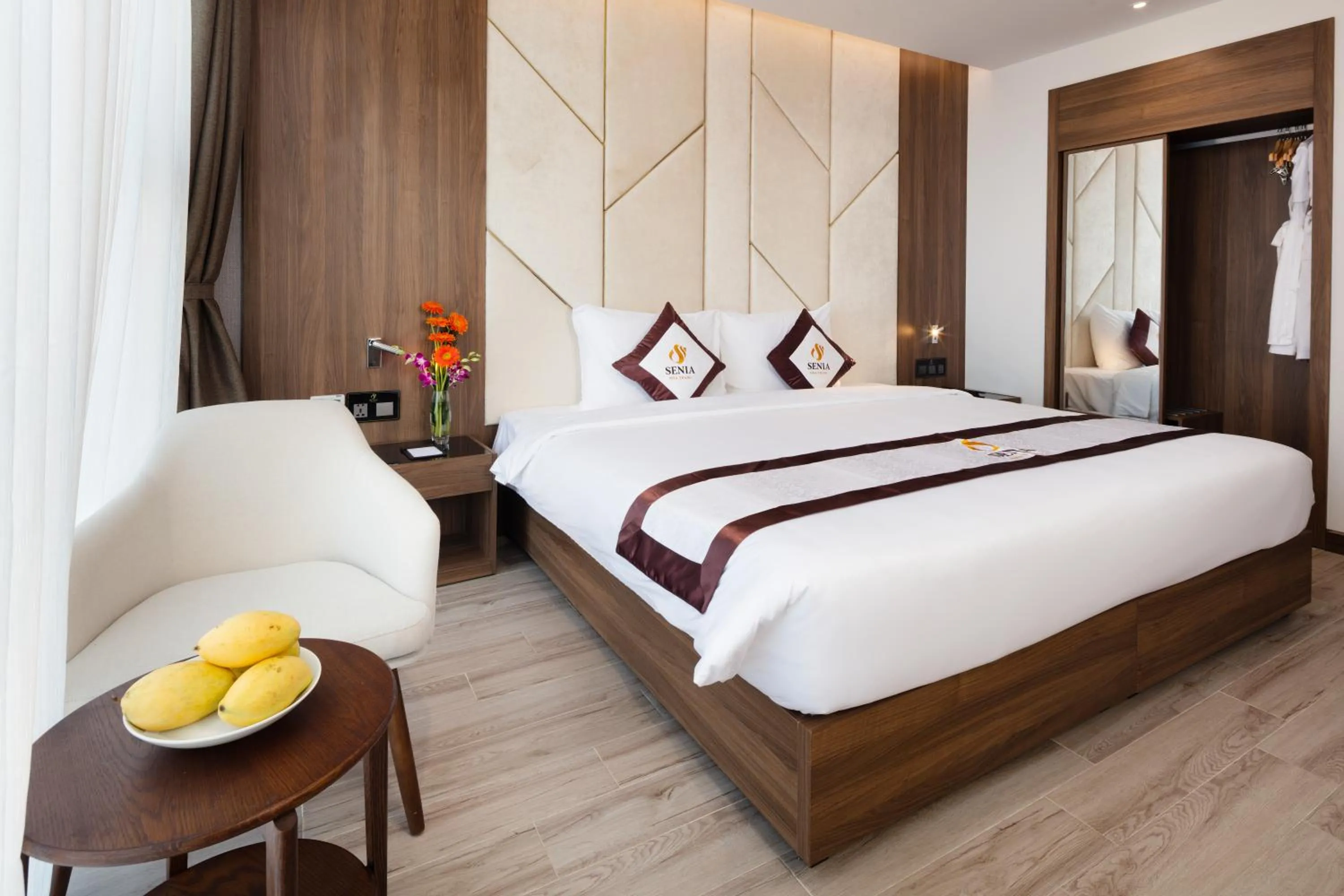 Bed in Senia Hotel Nha Trang