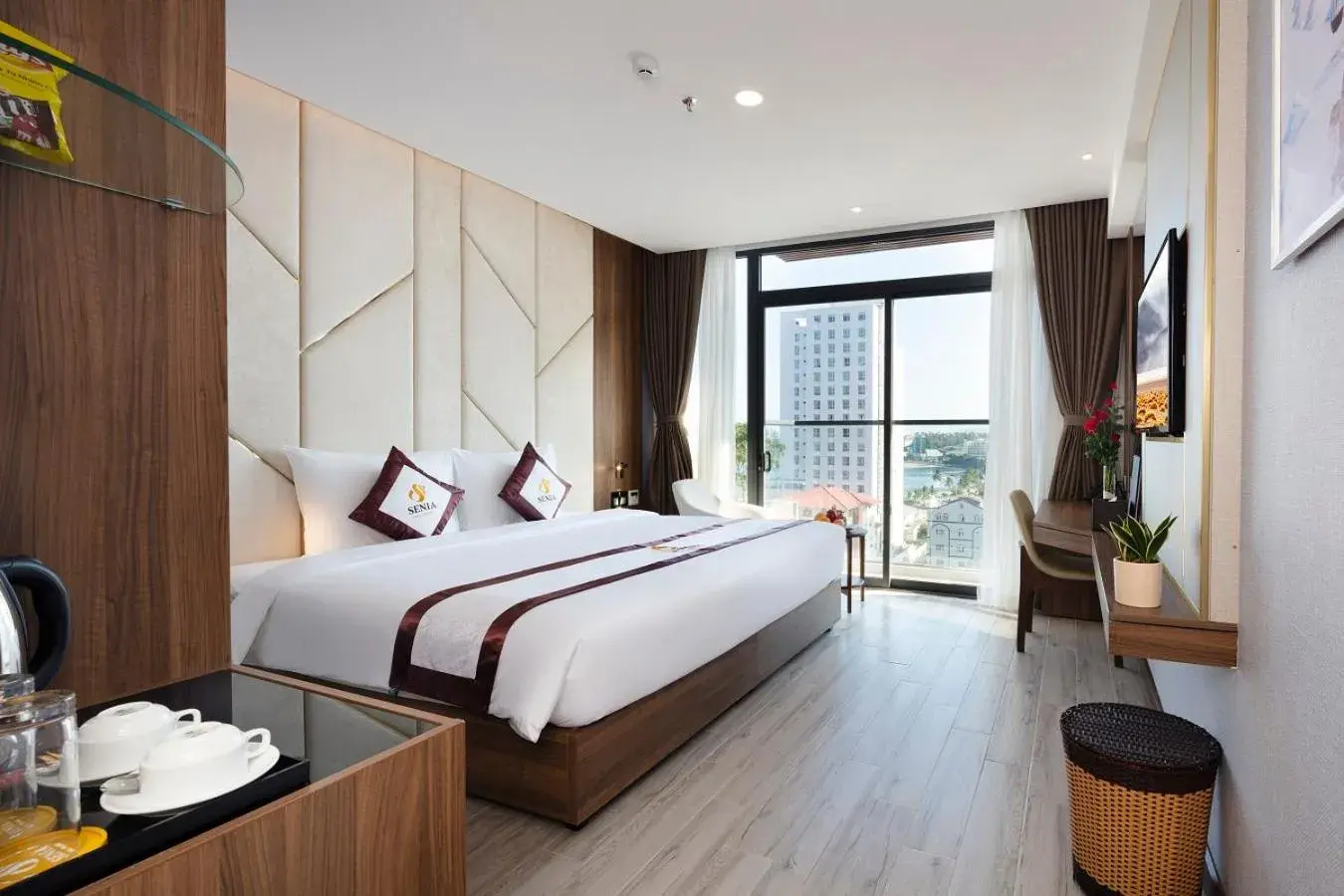 Photo of the whole room, Bed in Senia Hotel Nha Trang Photo of the whole room, Bed in Senia Hotel Nha Trang