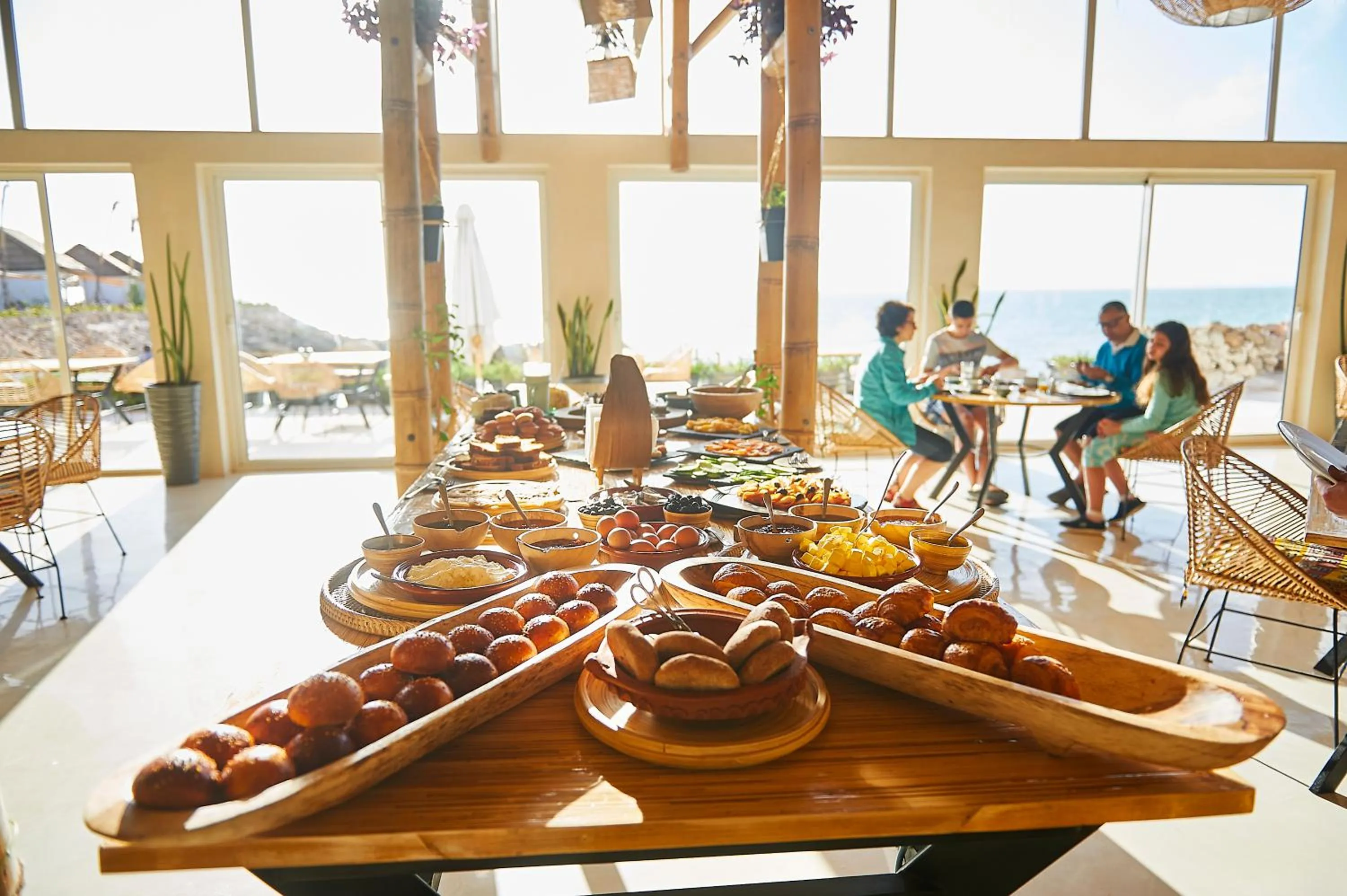 Breakfast in La Crique Nature & Spa