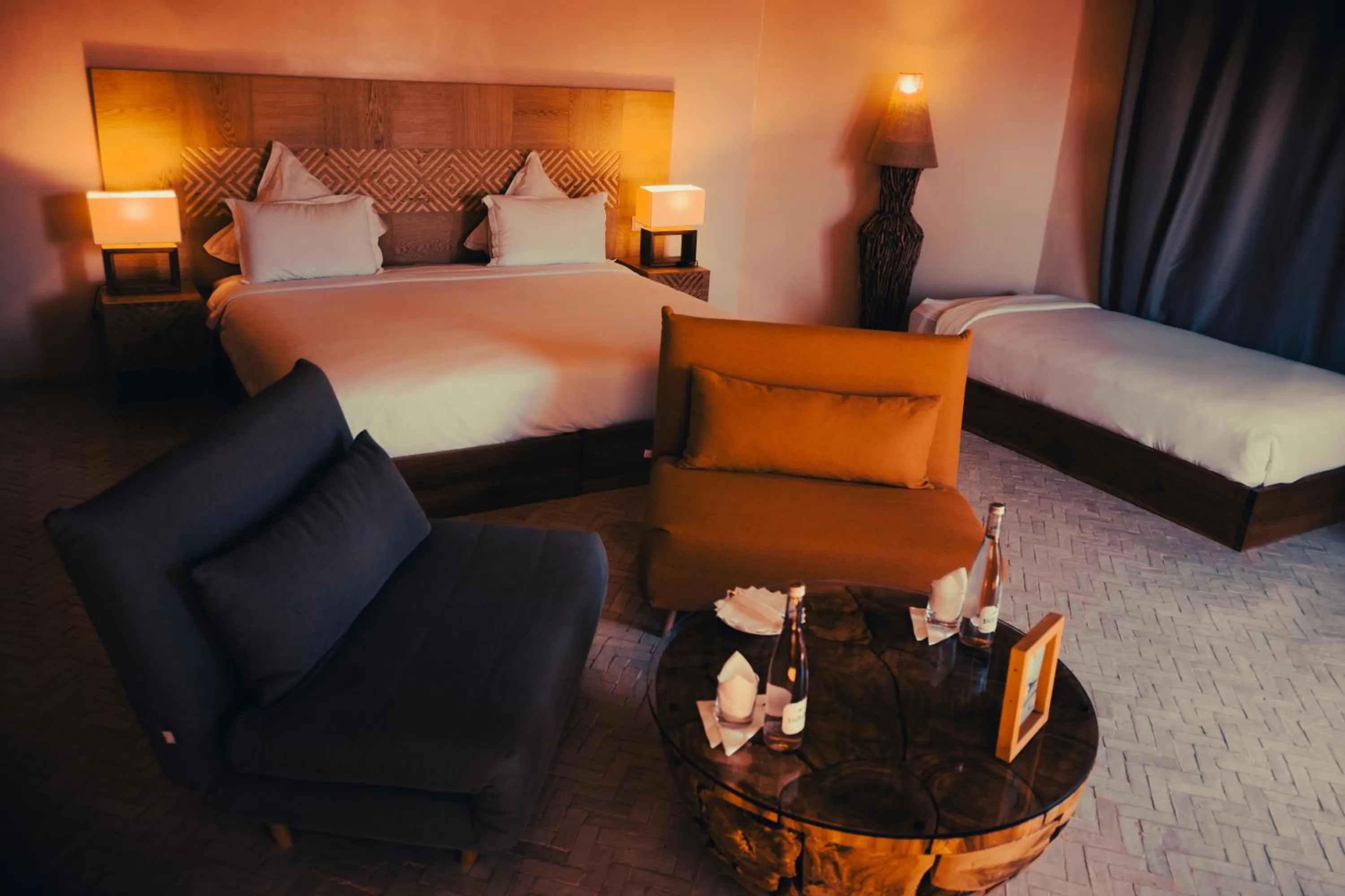 Bedroom, Bed in La Crique Nature & Spa