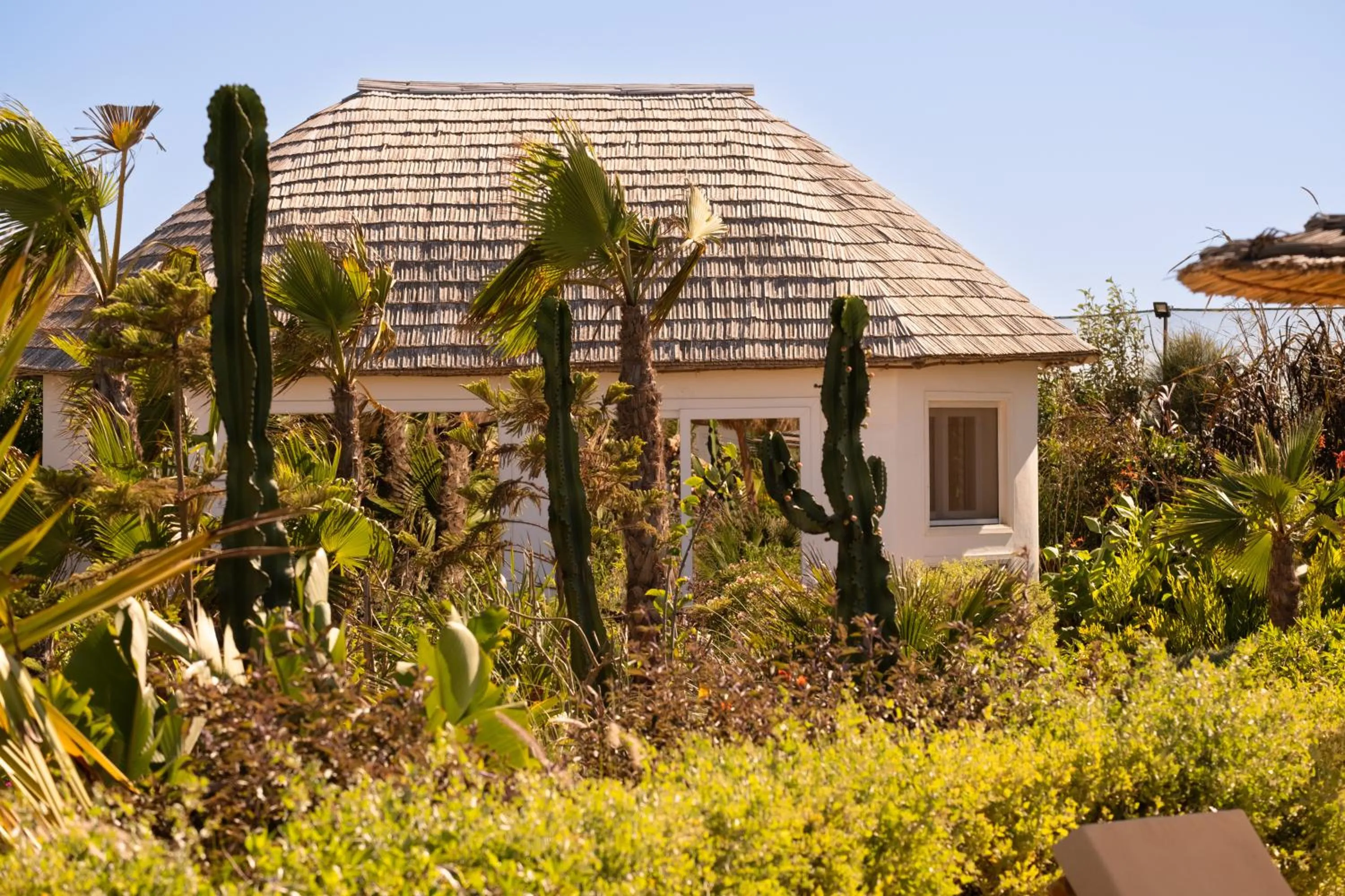 Garden in La Crique Nature & Spa