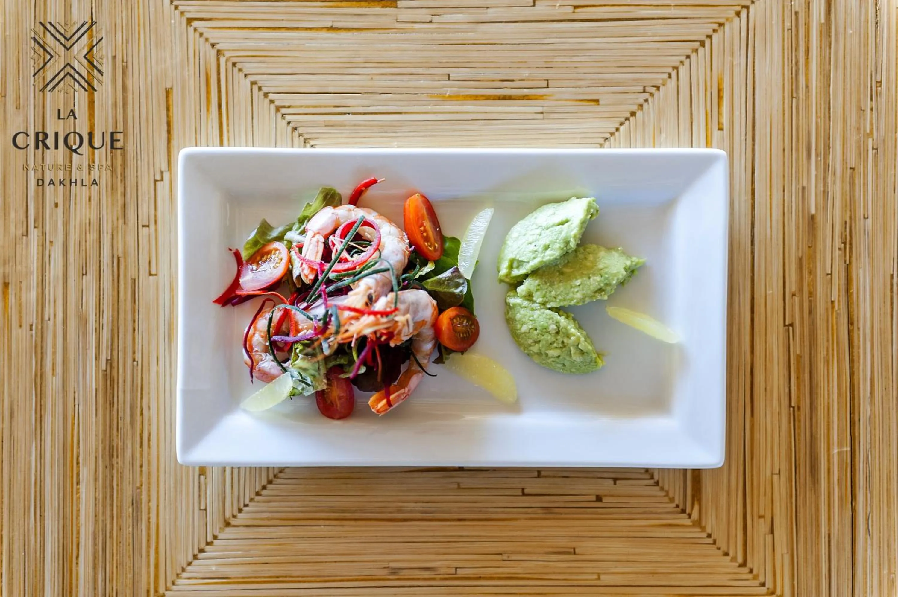 Food in La Crique Nature & Spa