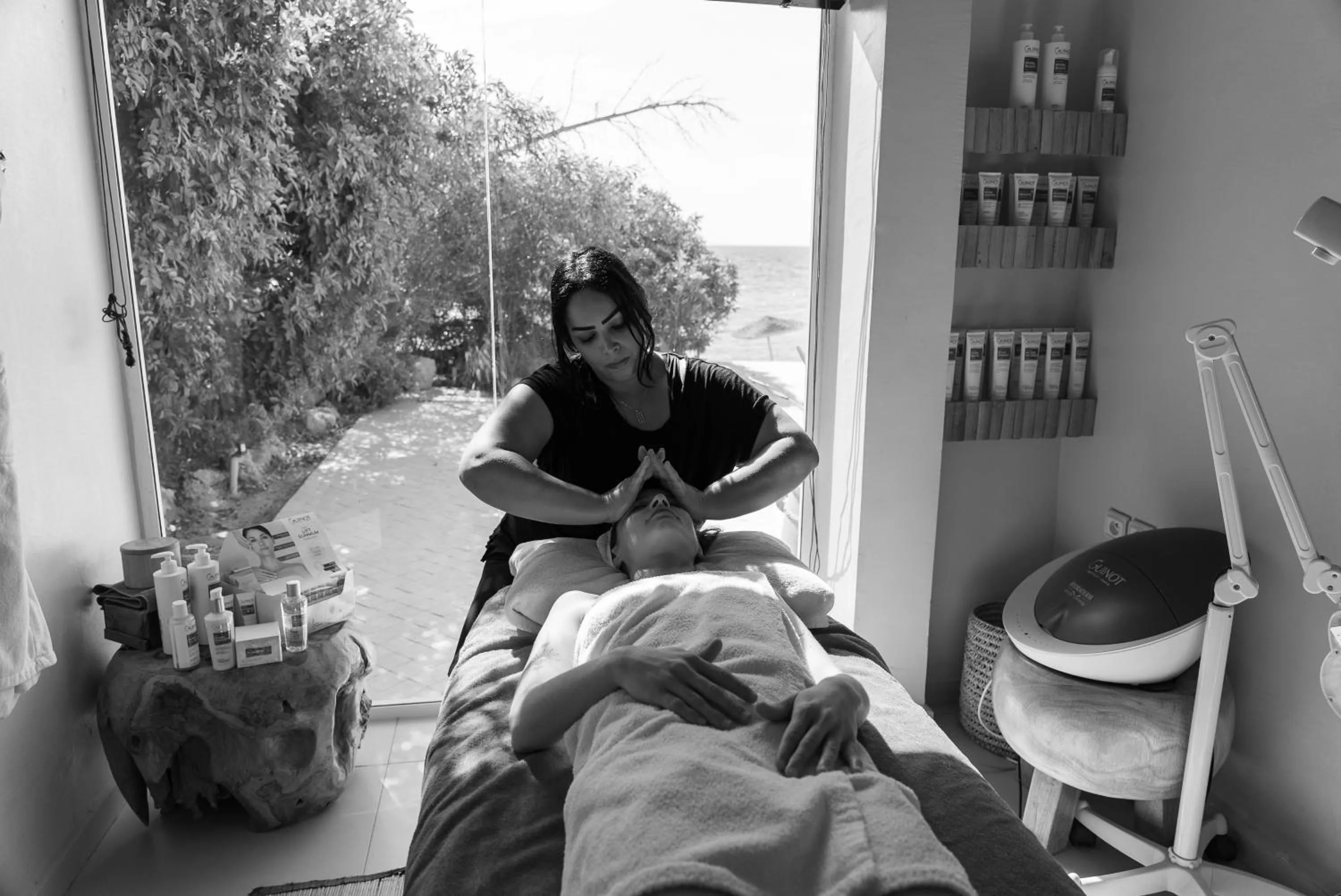 Spa and wellness centre/facilities in La Crique Nature & Spa