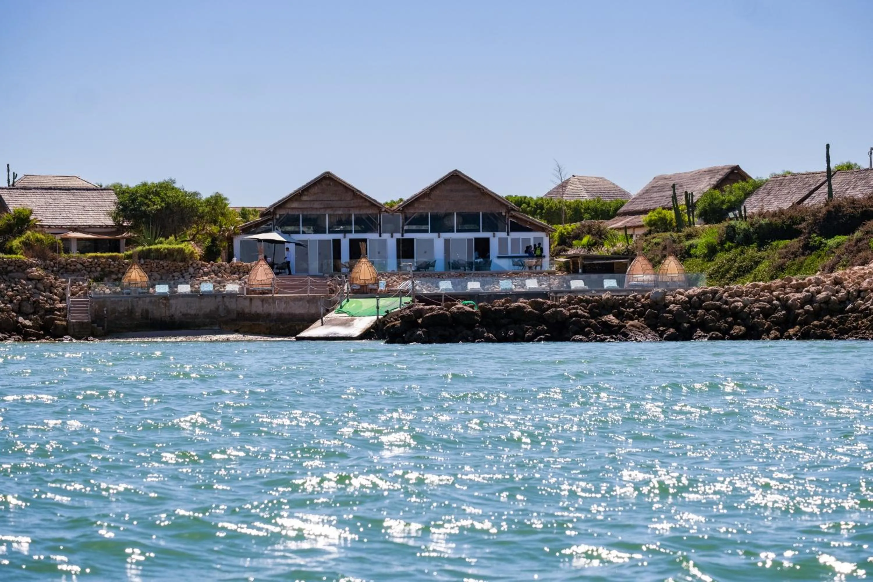 Sea view in La Crique Nature & Spa
