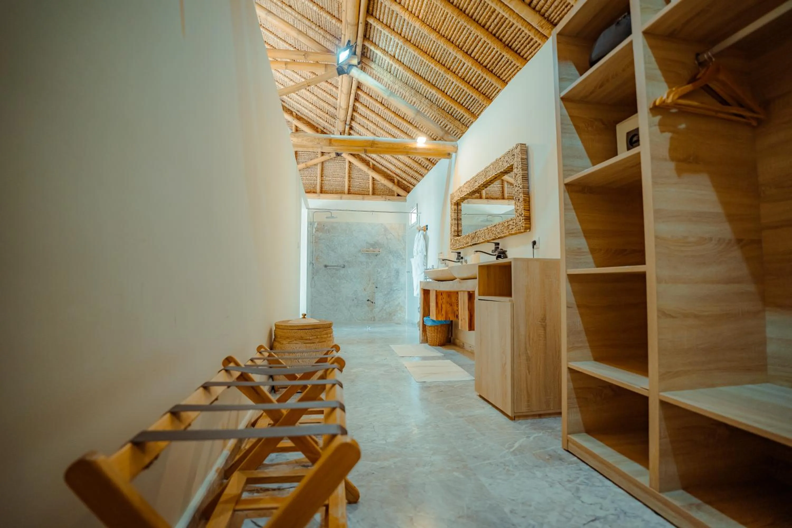 Bathroom in La Crique Nature & Spa
