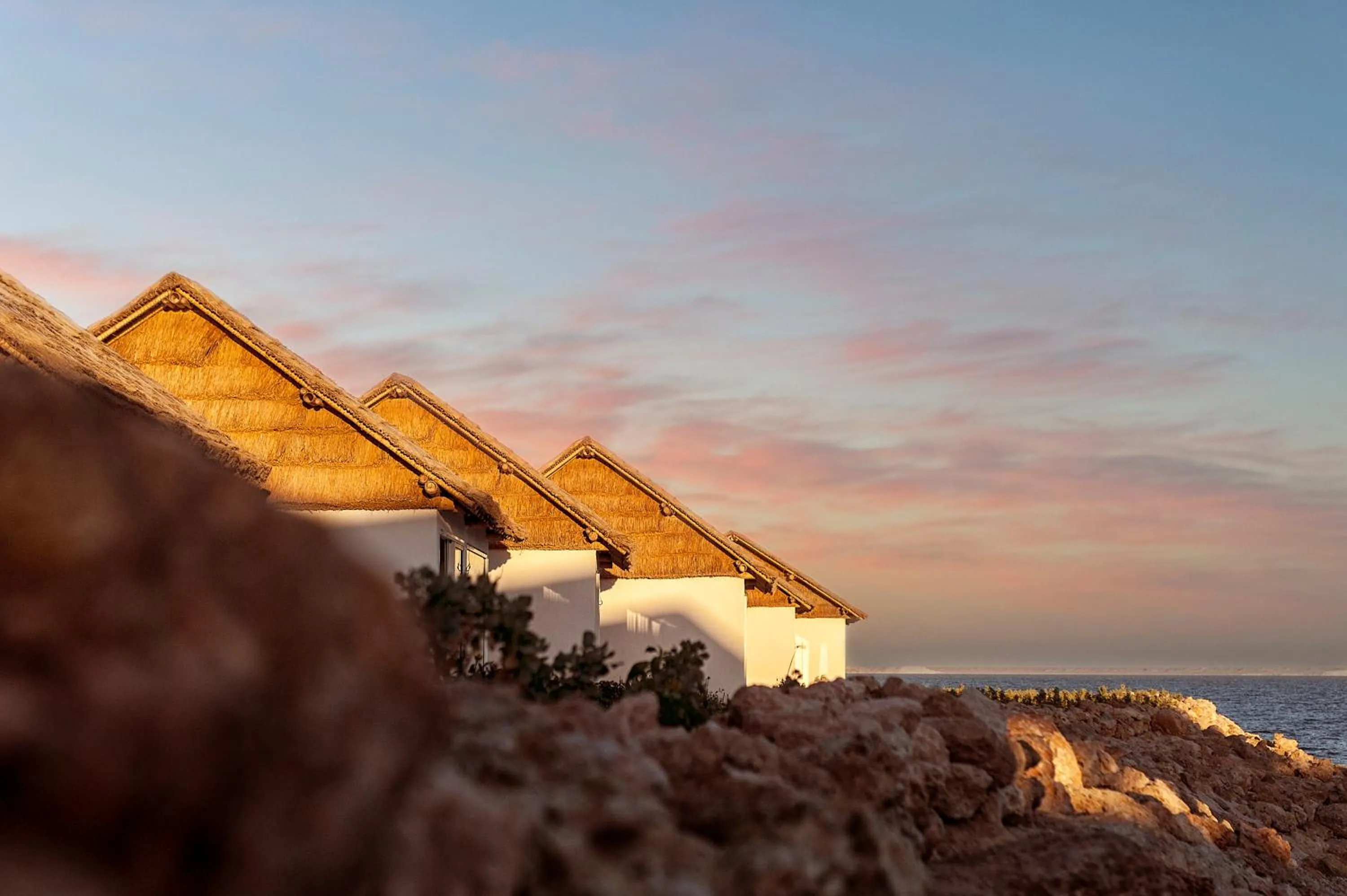 Sunset in La Crique Nature & Spa