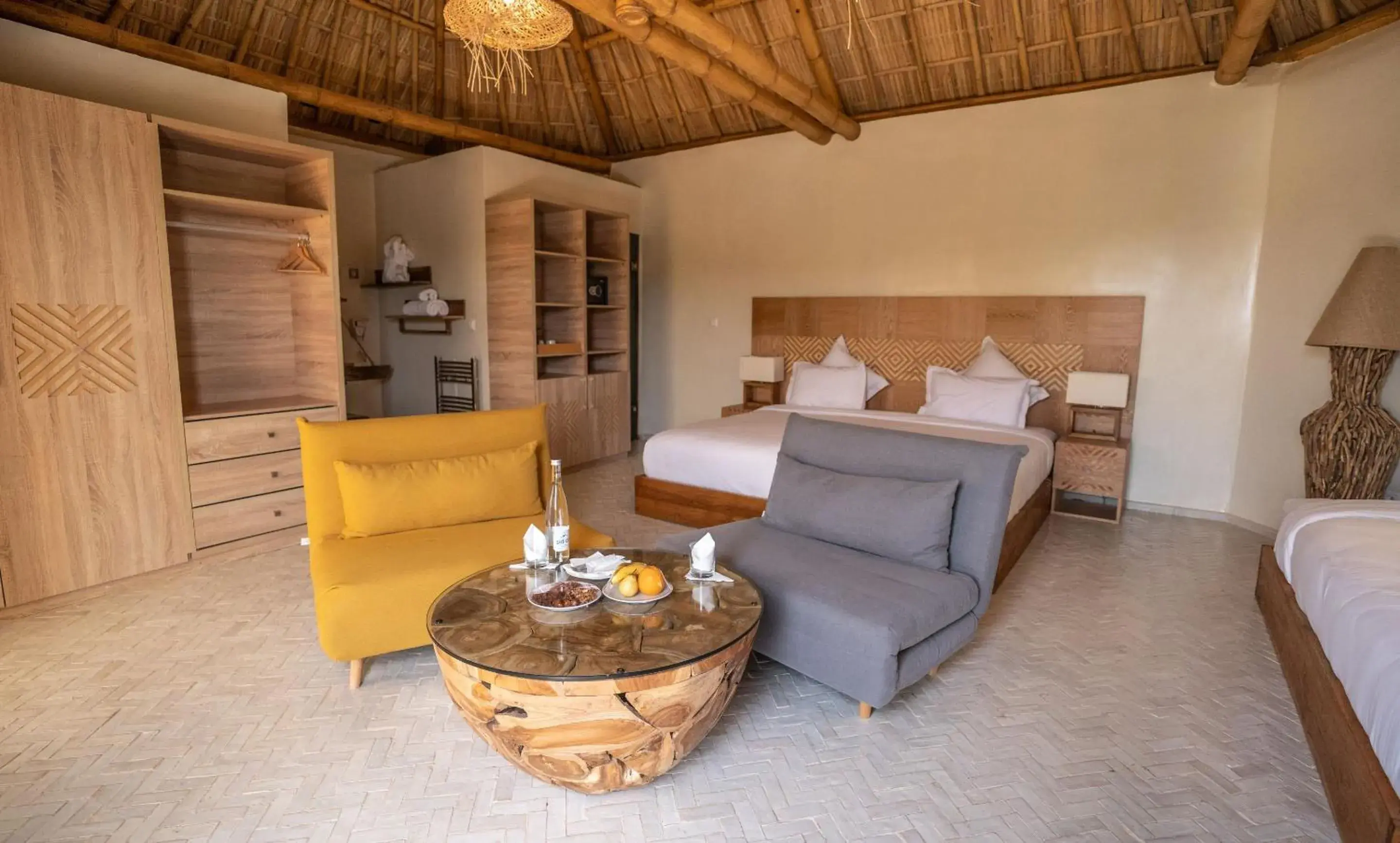 Bedroom, Bed in La Crique Nature & Spa Bedroom, Bed in La Crique Nature & Spa