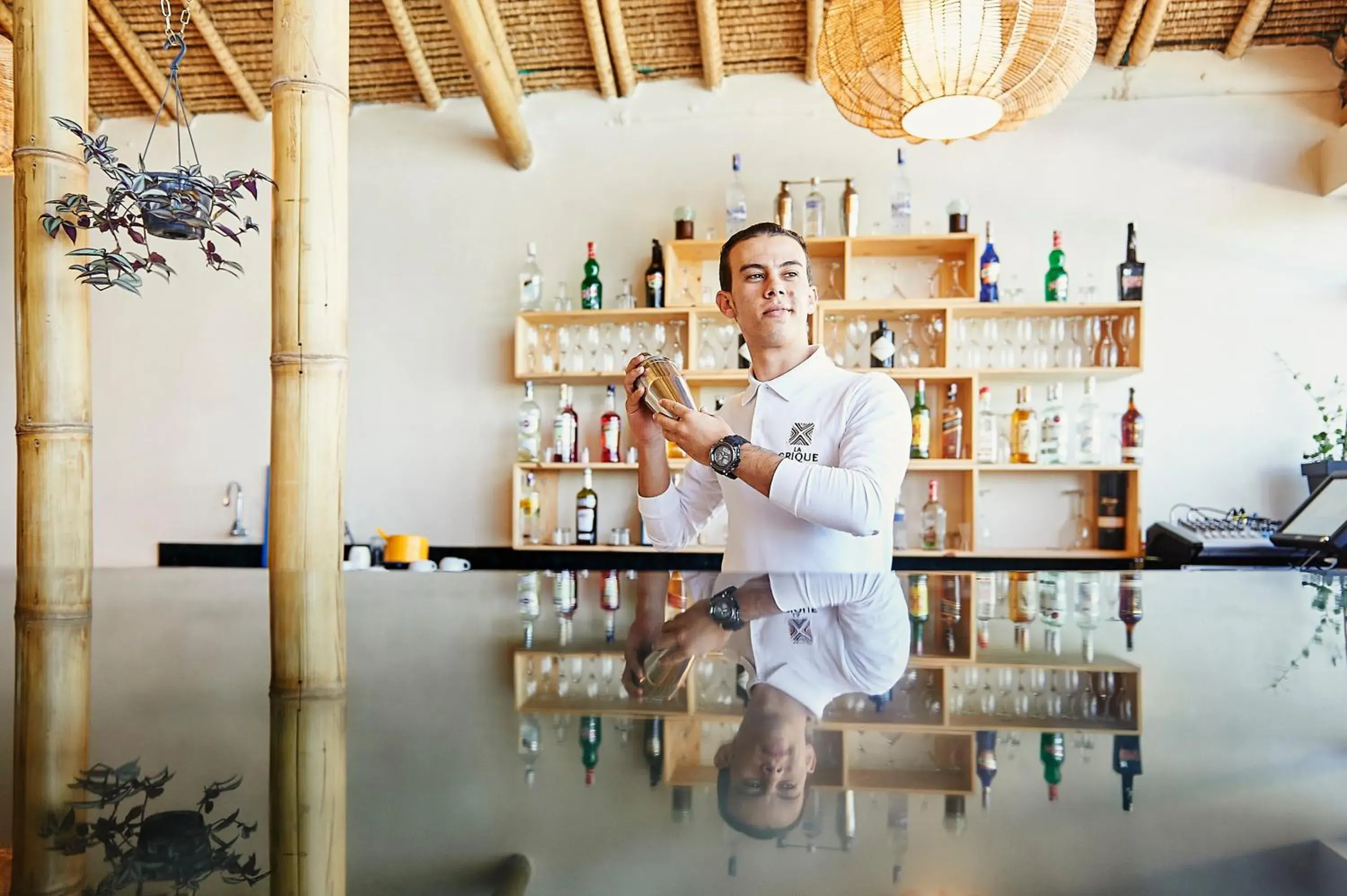 Lounge or bar in La Crique Nature & Spa Lounge or bar in La Crique Nature & Spa