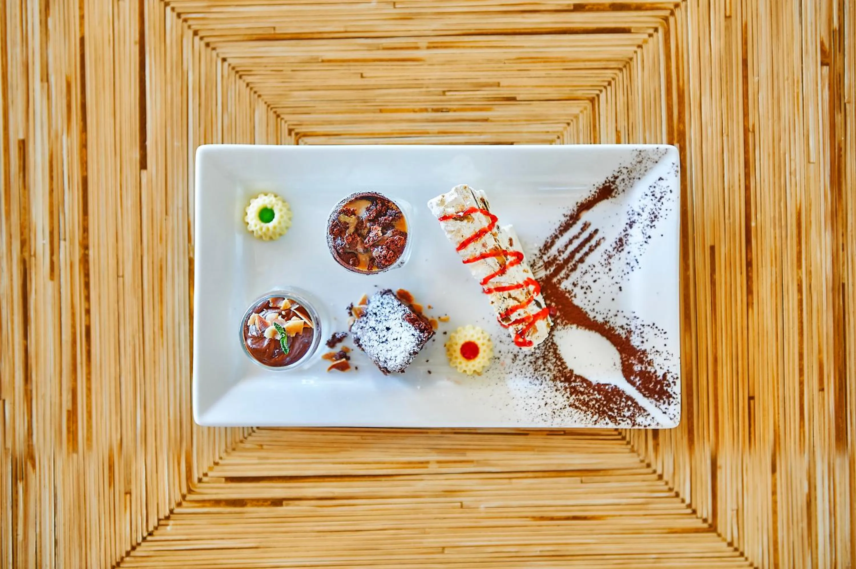 Food in La Crique Nature & Spa