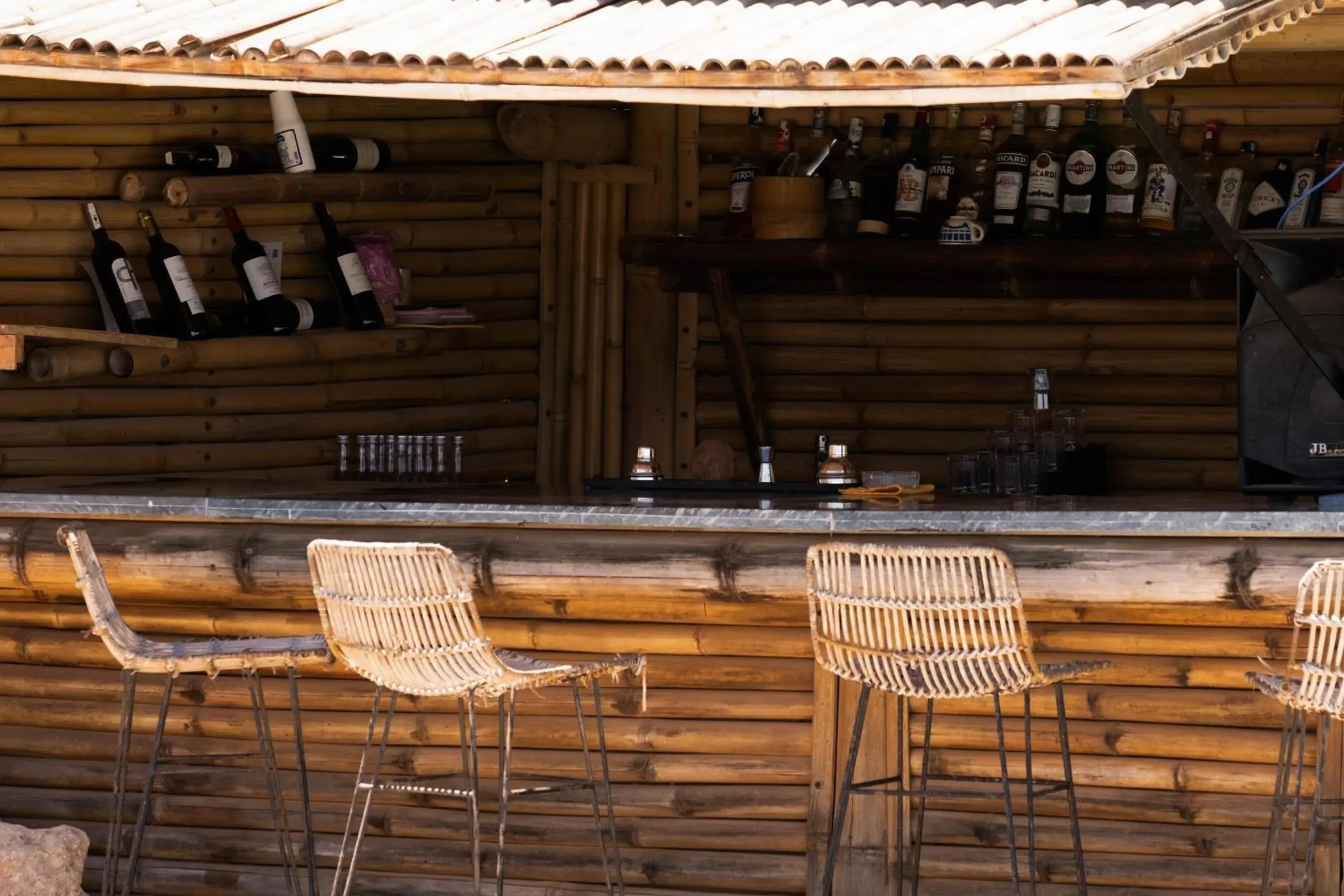 Lounge or bar in La Crique Nature & Spa Lounge or bar in La Crique Nature & Spa