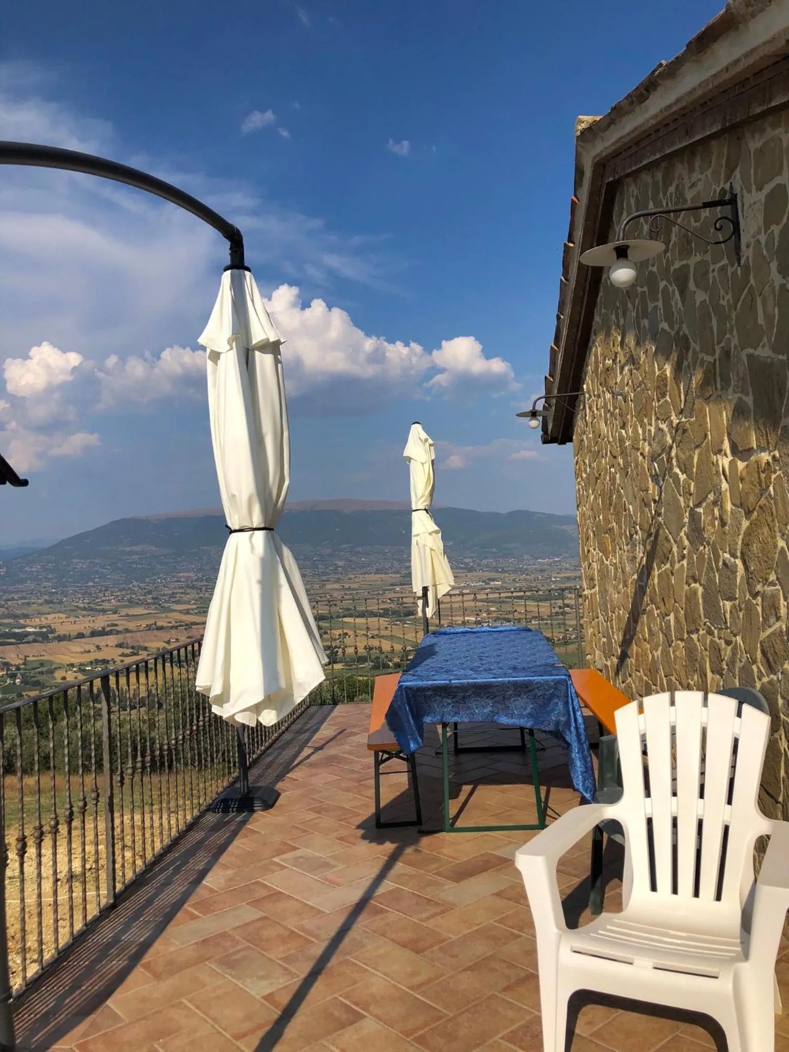 Balcony/Terrace in B&B Madonna Del Latte