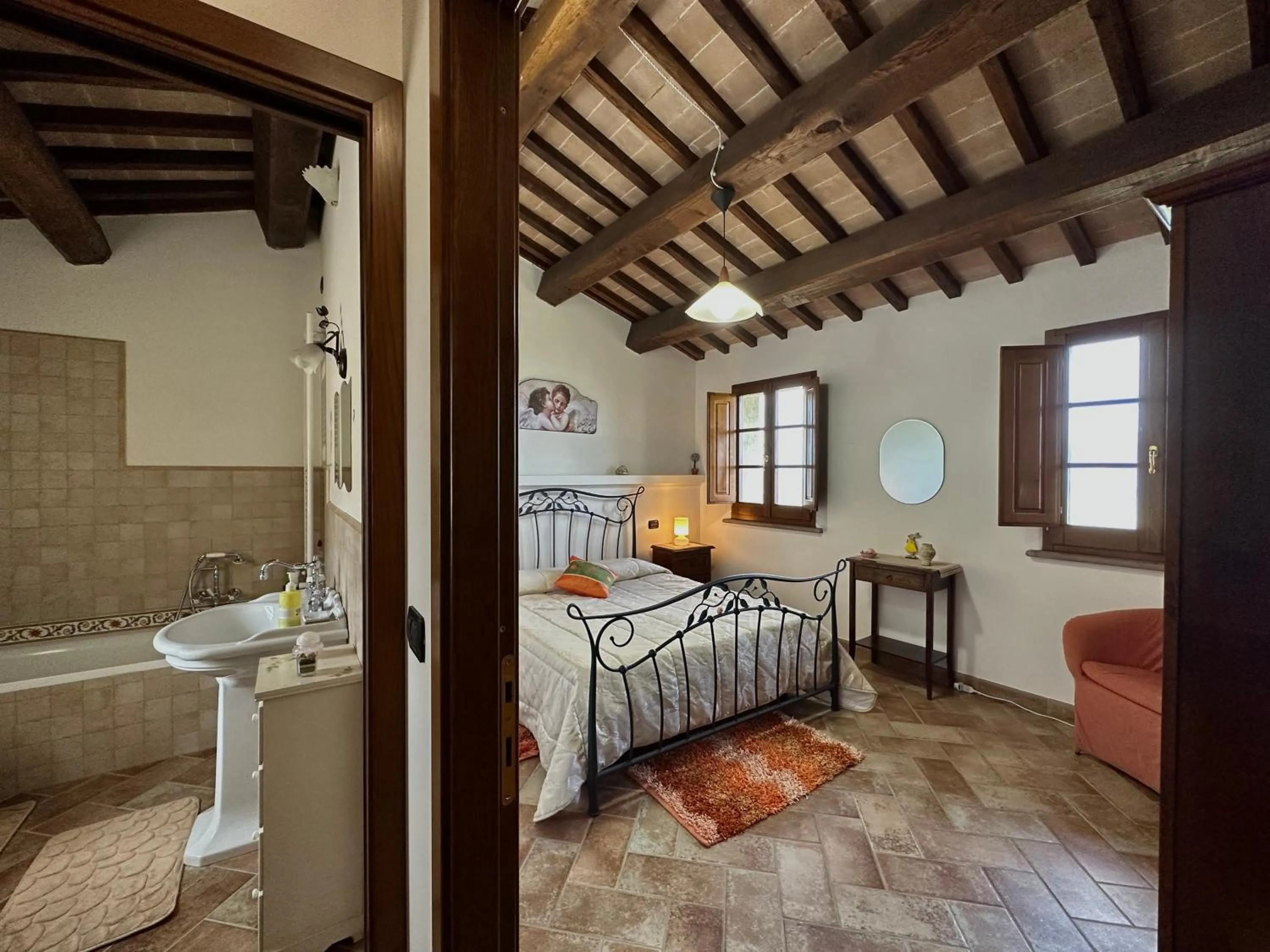 Bed in B&B Madonna Del Latte