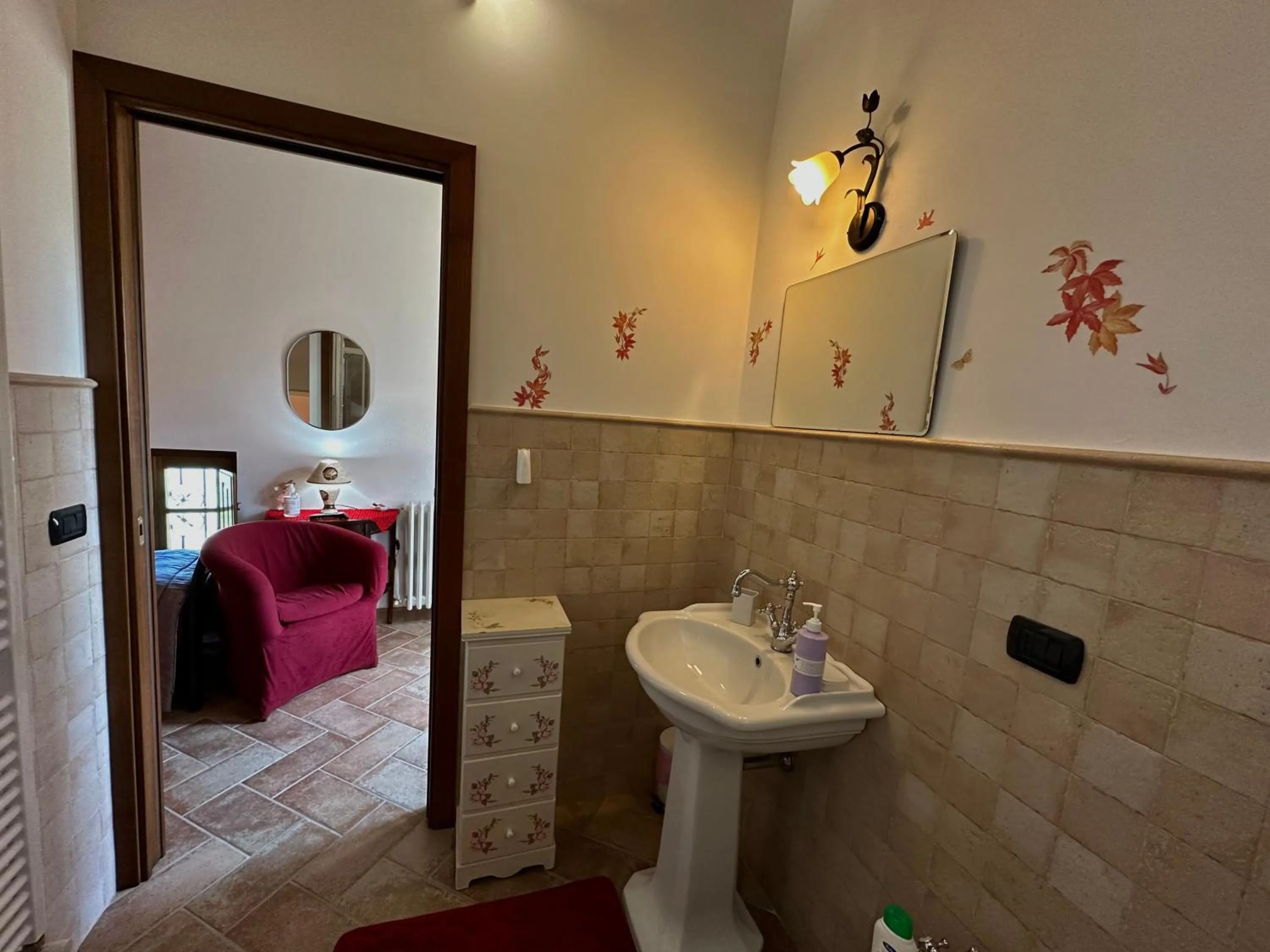 Bed in B&B Madonna Del Latte