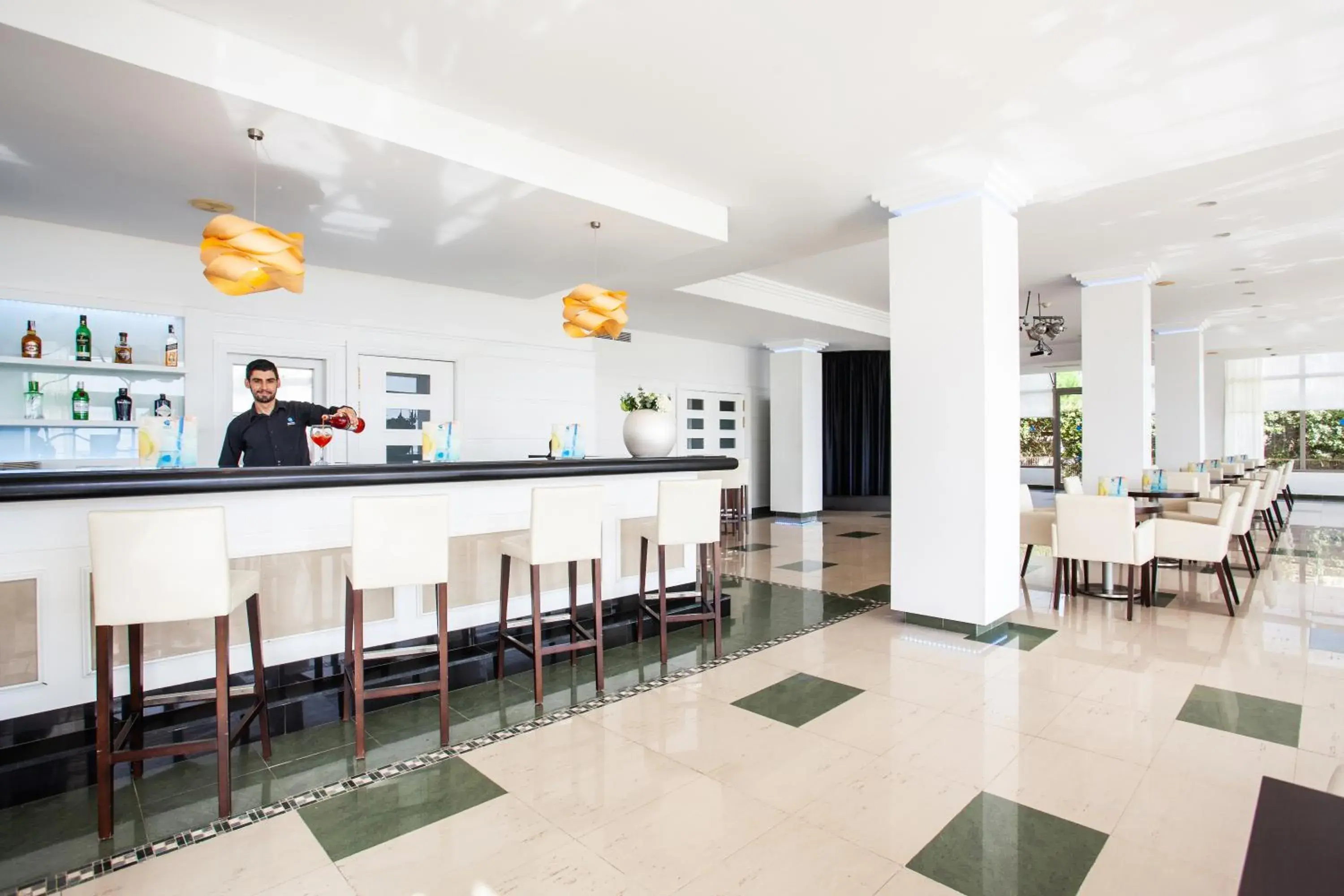 Lounge or bar in Grupotel Natura Playa Lounge or bar in Grupotel Natura Playa