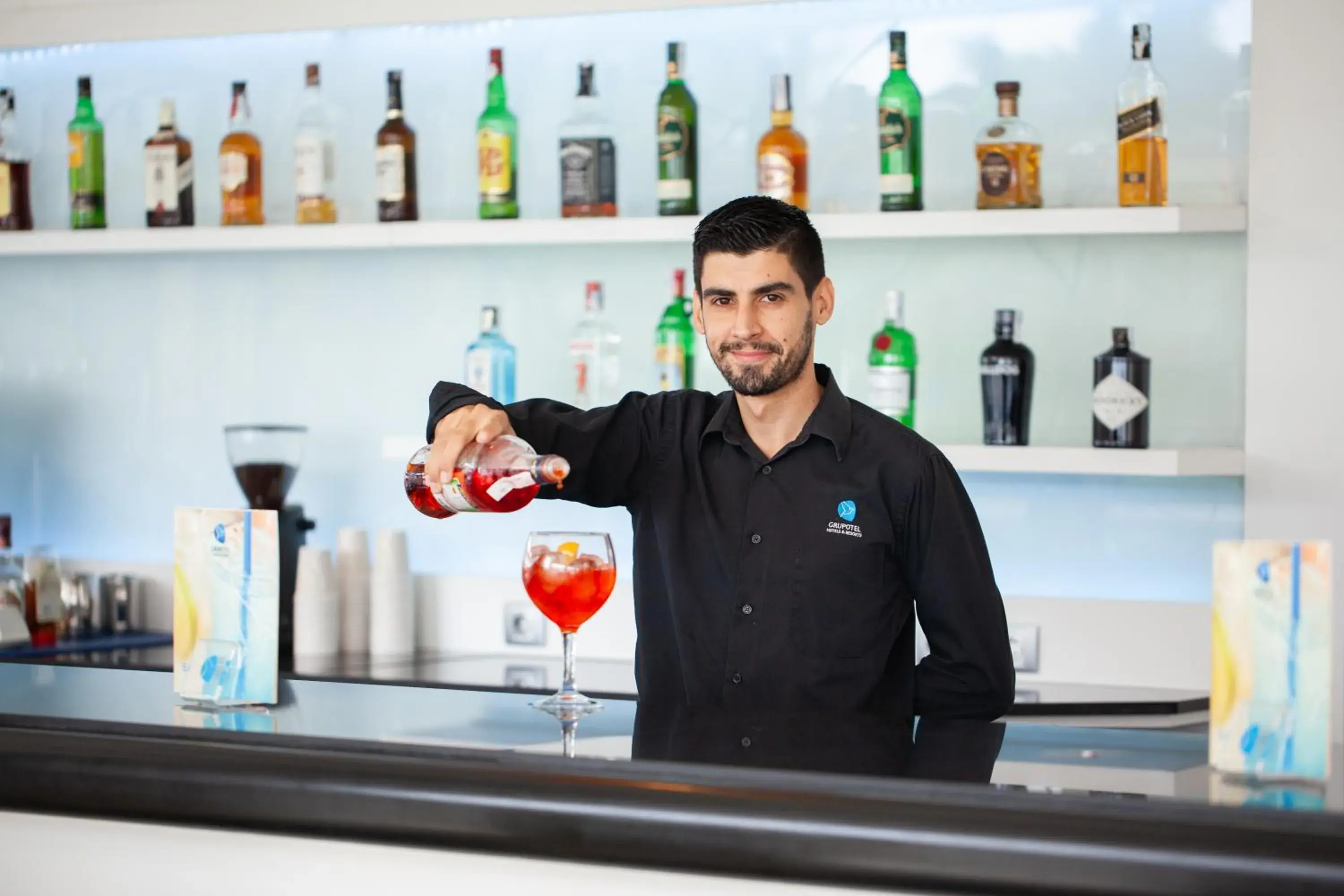 Lounge or bar in Grupotel Natura Playa Lounge or bar in Grupotel Natura Playa