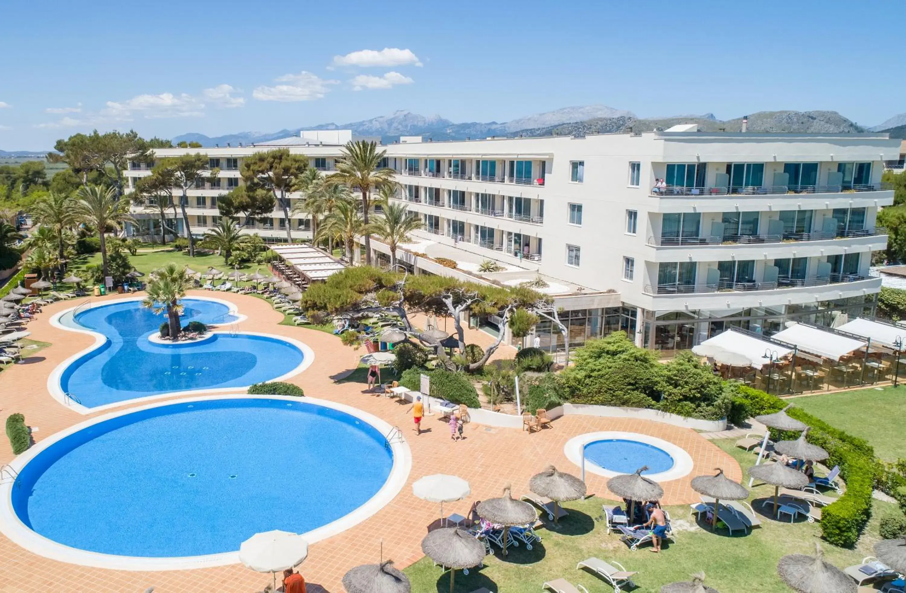 Swimming pool in Grupotel Natura Playa Swimming pool in Grupotel Natura Playa