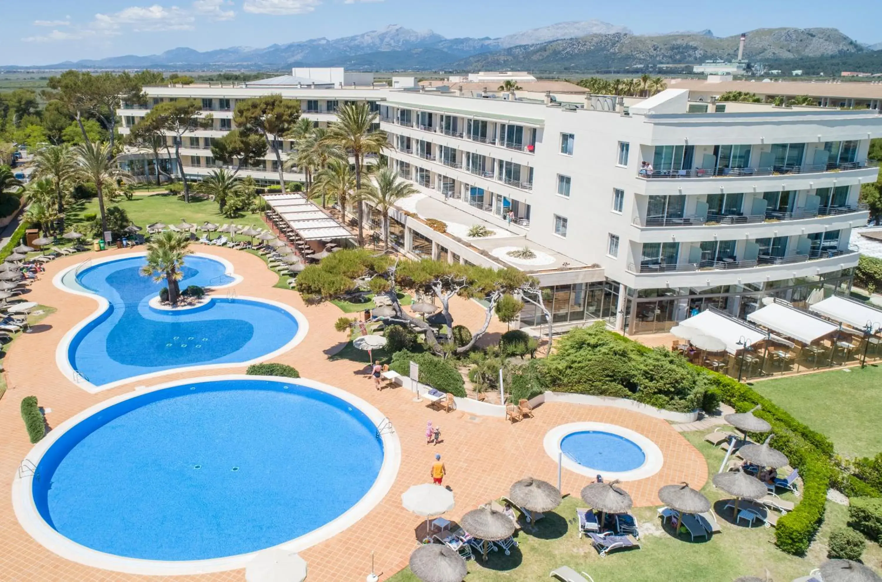 Bird's eye view in Grupotel Natura Playa Bird's eye view in Grupotel Natura Playa