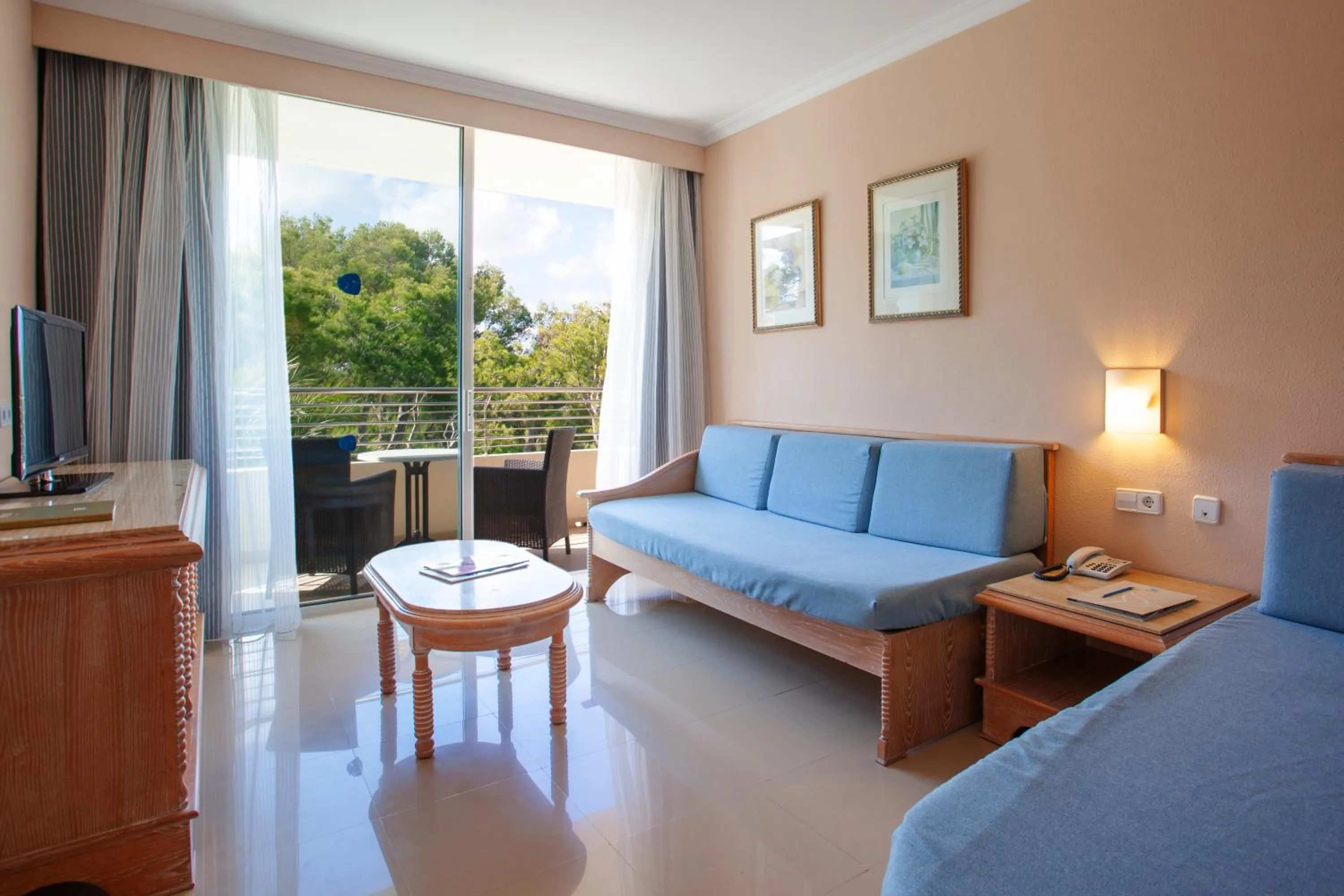 Living room in Grupotel Natura Playa