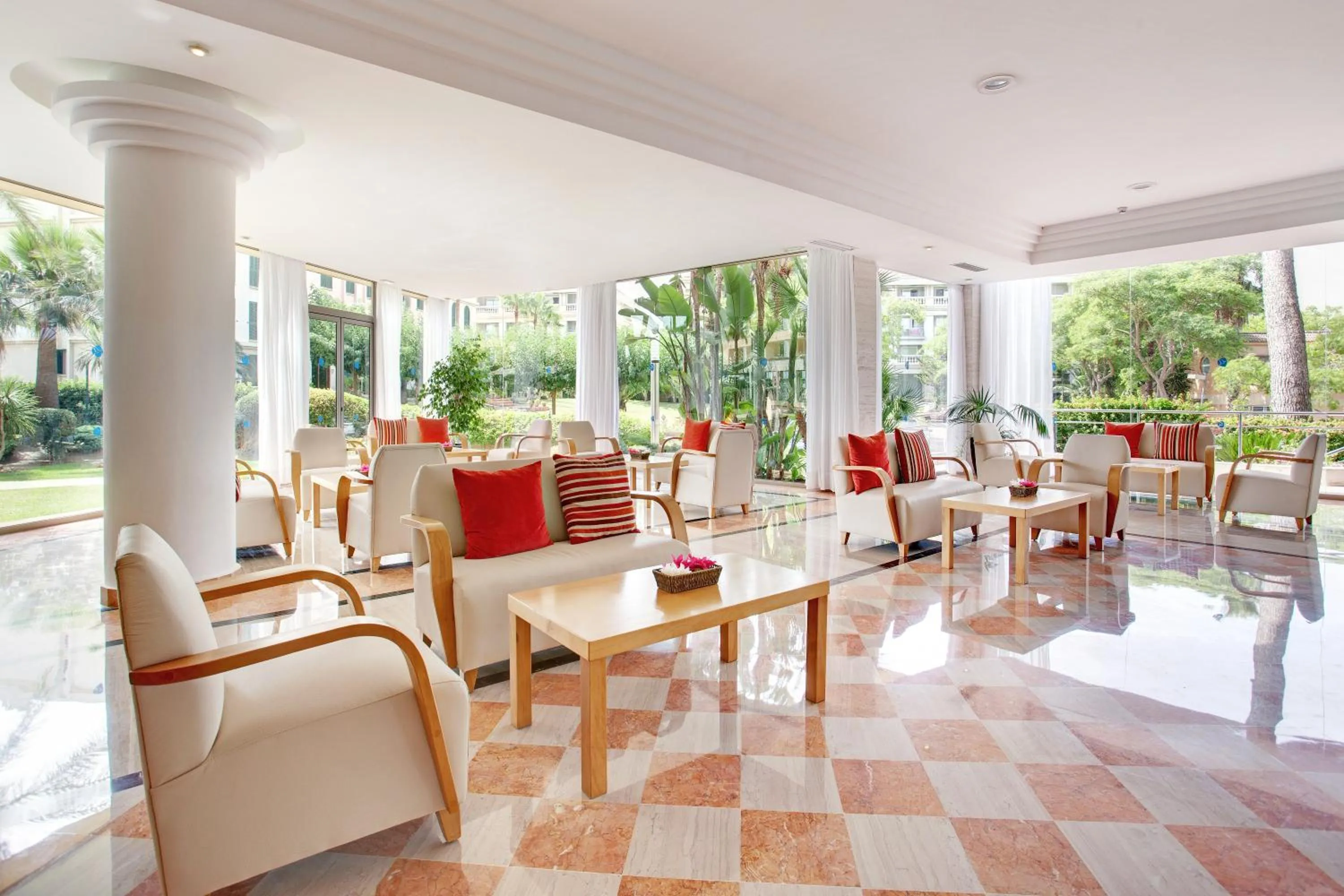 Lobby or reception in Grupotel Natura Playa