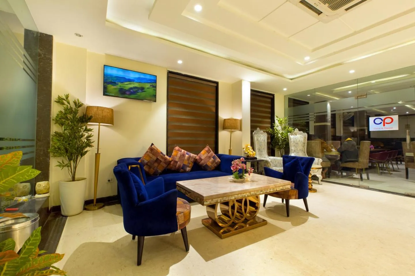 Lobby or reception in The Vegas By De Pavilion, Delhi Airport