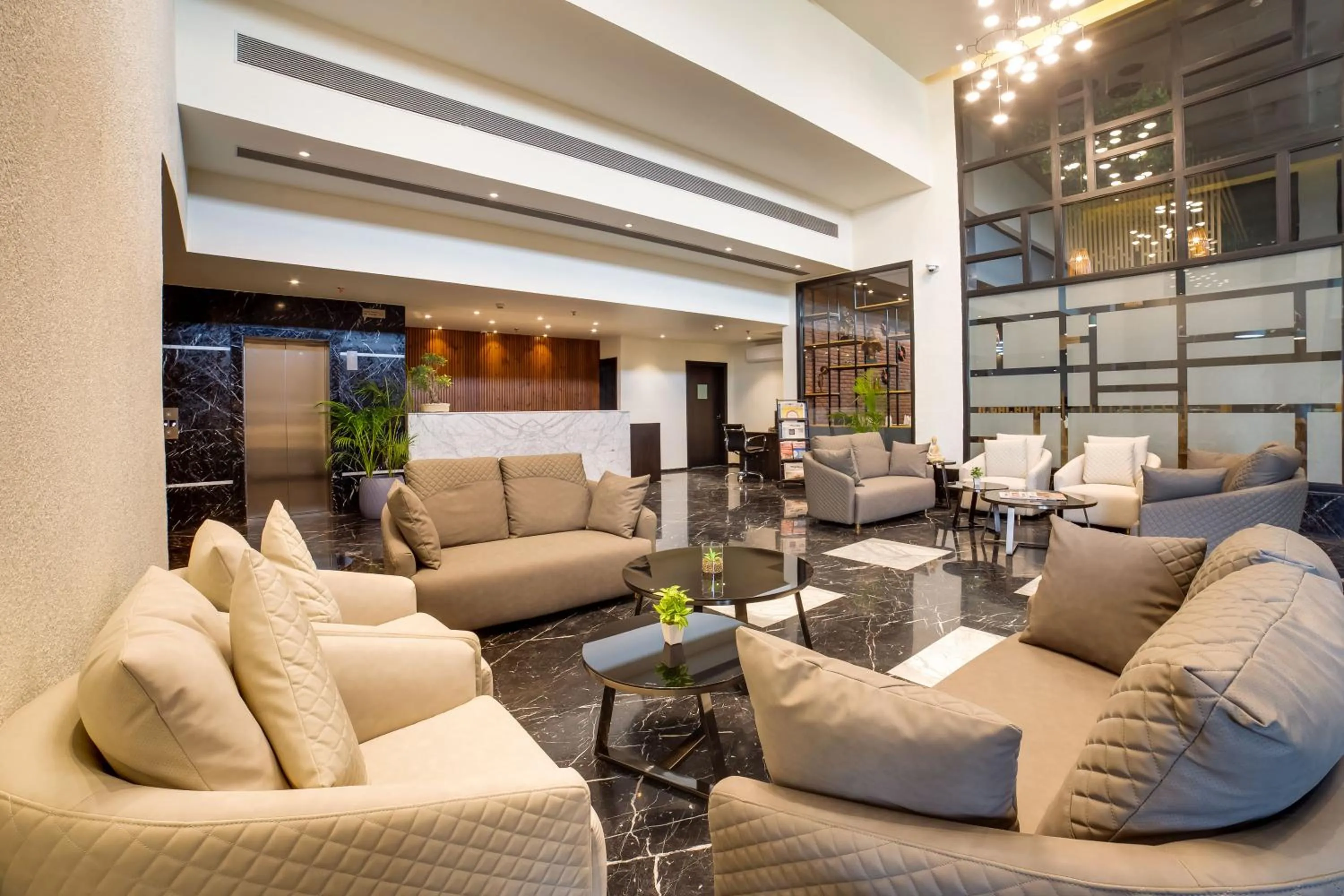 Lobby or reception in The Fern Residency Bhopal