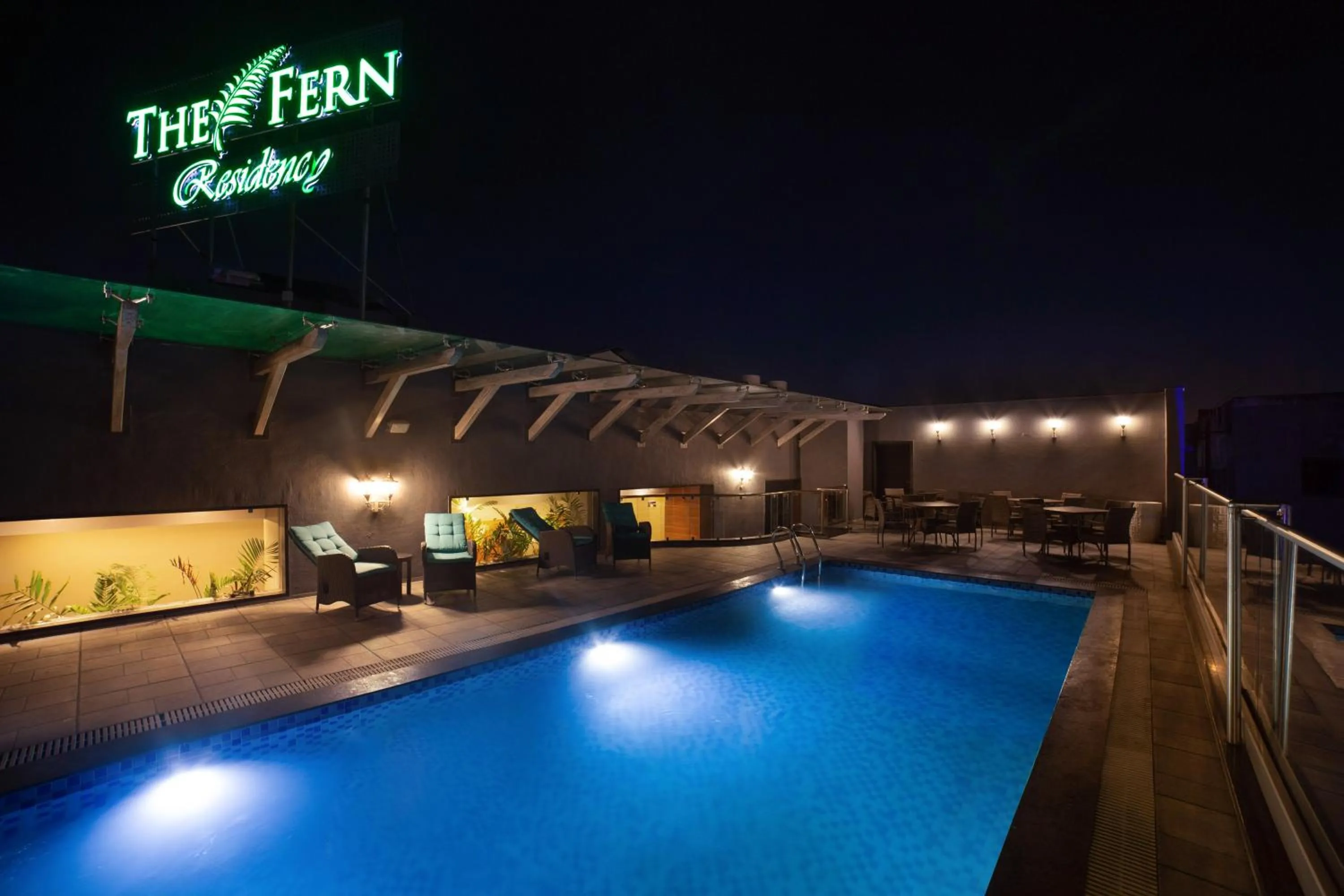 Swimming pool in The Fern Residency Bhopal