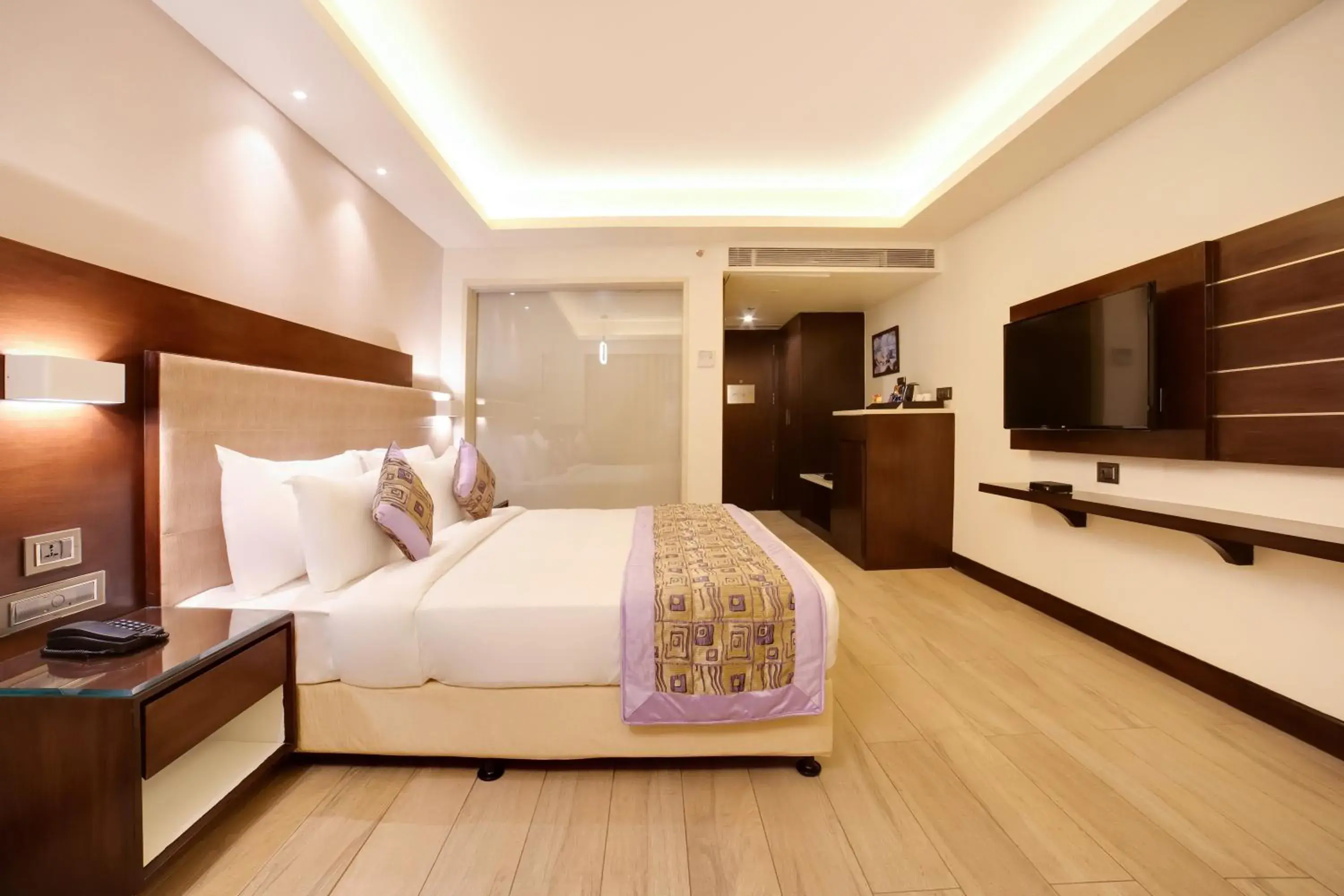 Bedroom, Bed in The Fern Residency Bhopal Bedroom, Bed in The Fern Residency Bhopal