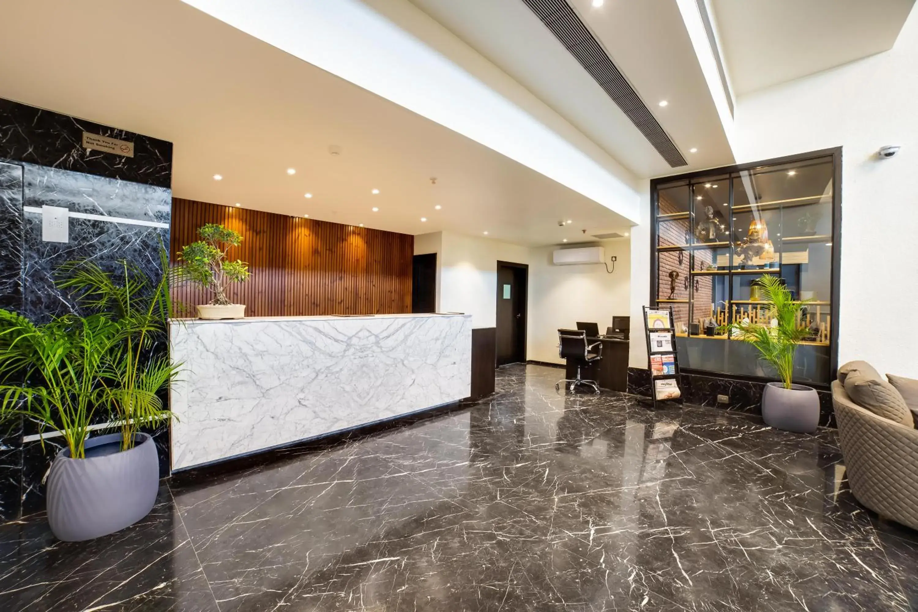 Lobby or reception in The Fern Residency Bhopal Lobby or reception in The Fern Residency Bhopal