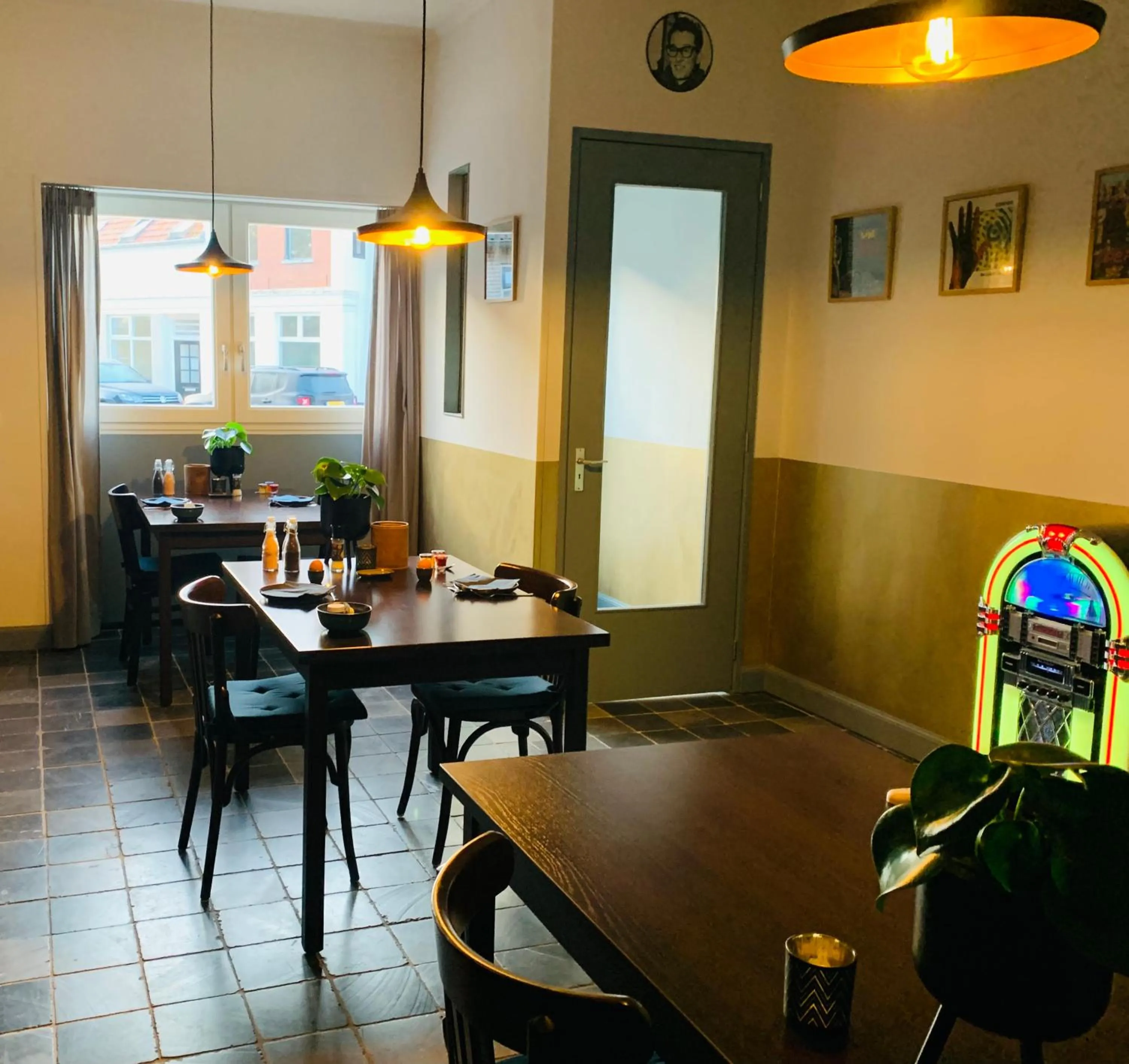 Dining area in B&B De Dorpshoeve