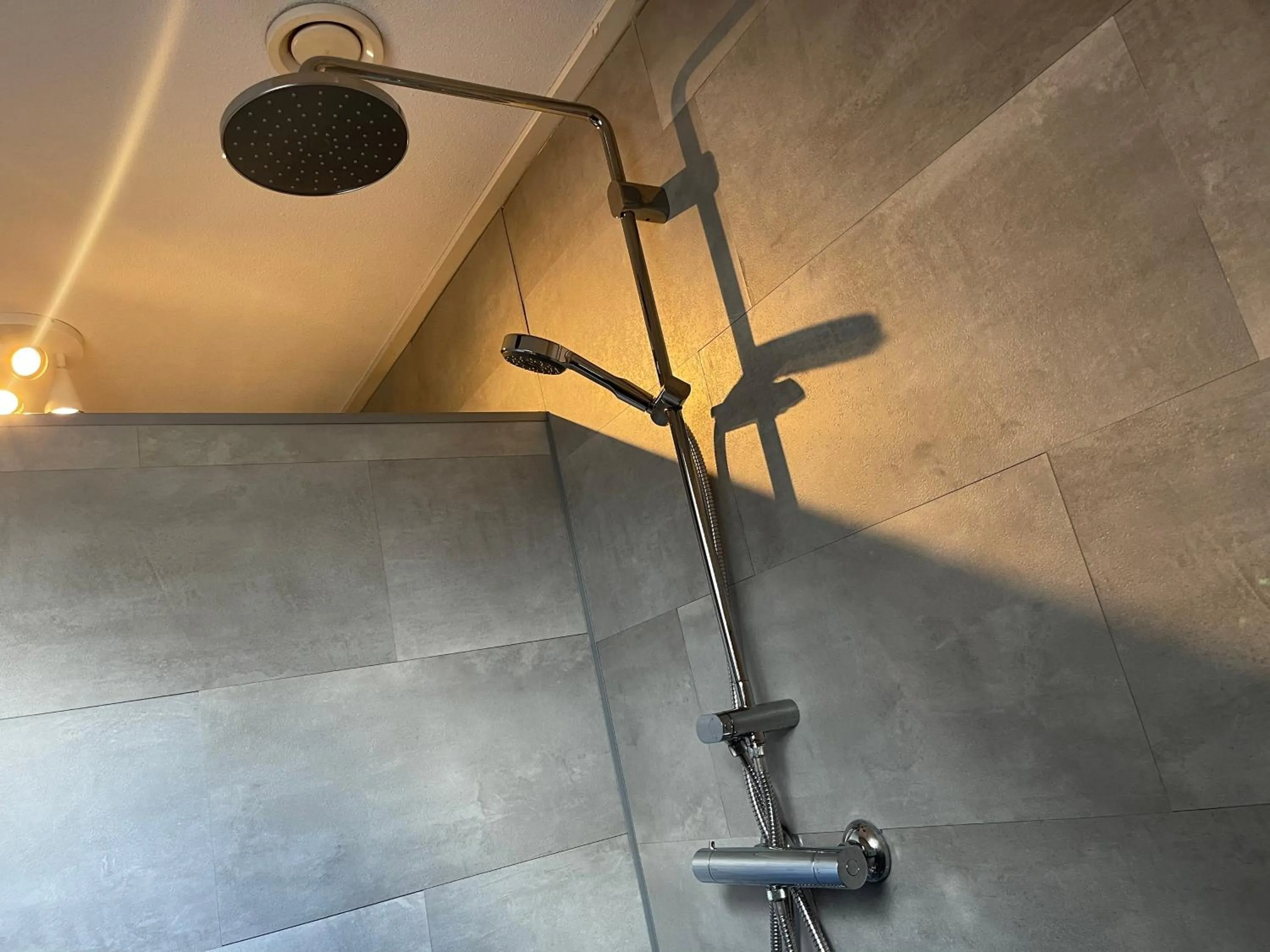 Shower in B&B De Dorpshoeve