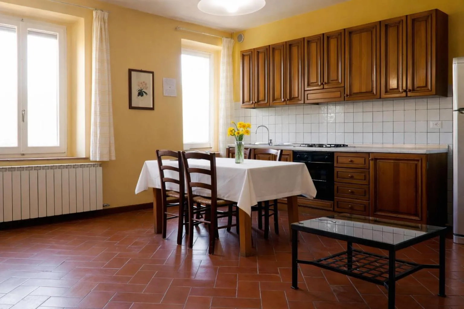 Kitchen or kitchenette in Fattoria Agriturismo Nerbona