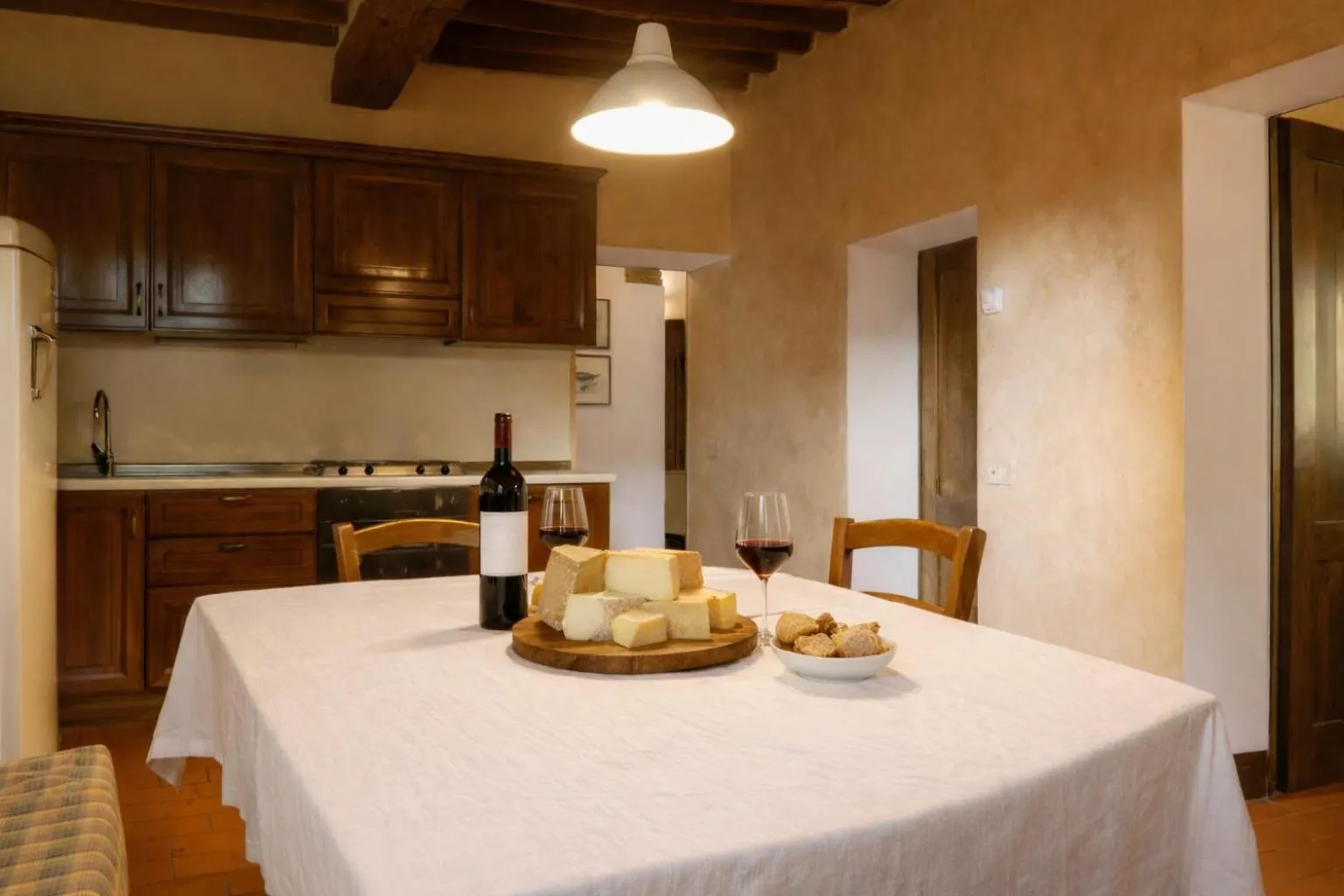 Kitchen or kitchenette in Fattoria Agriturismo Nerbona
