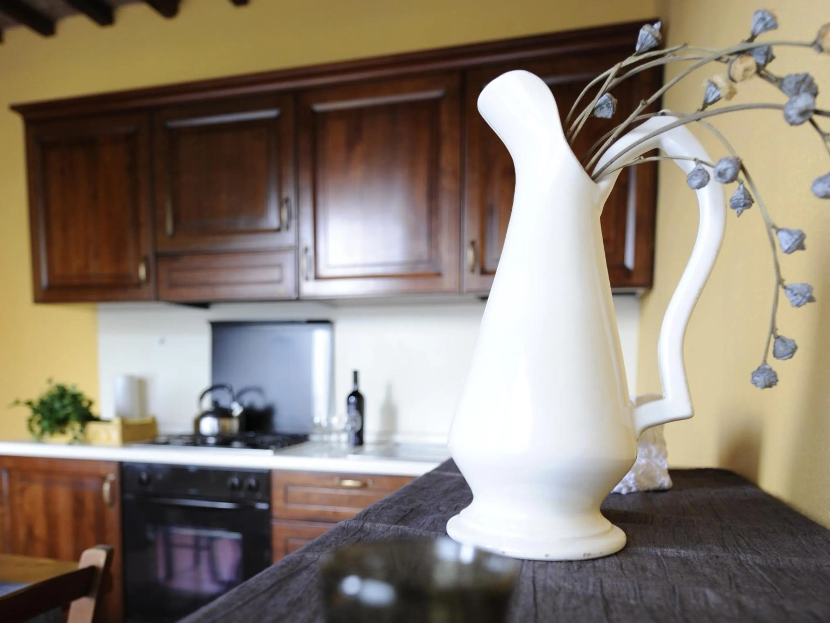 Kitchen or kitchenette in Fattoria Agriturismo Nerbona