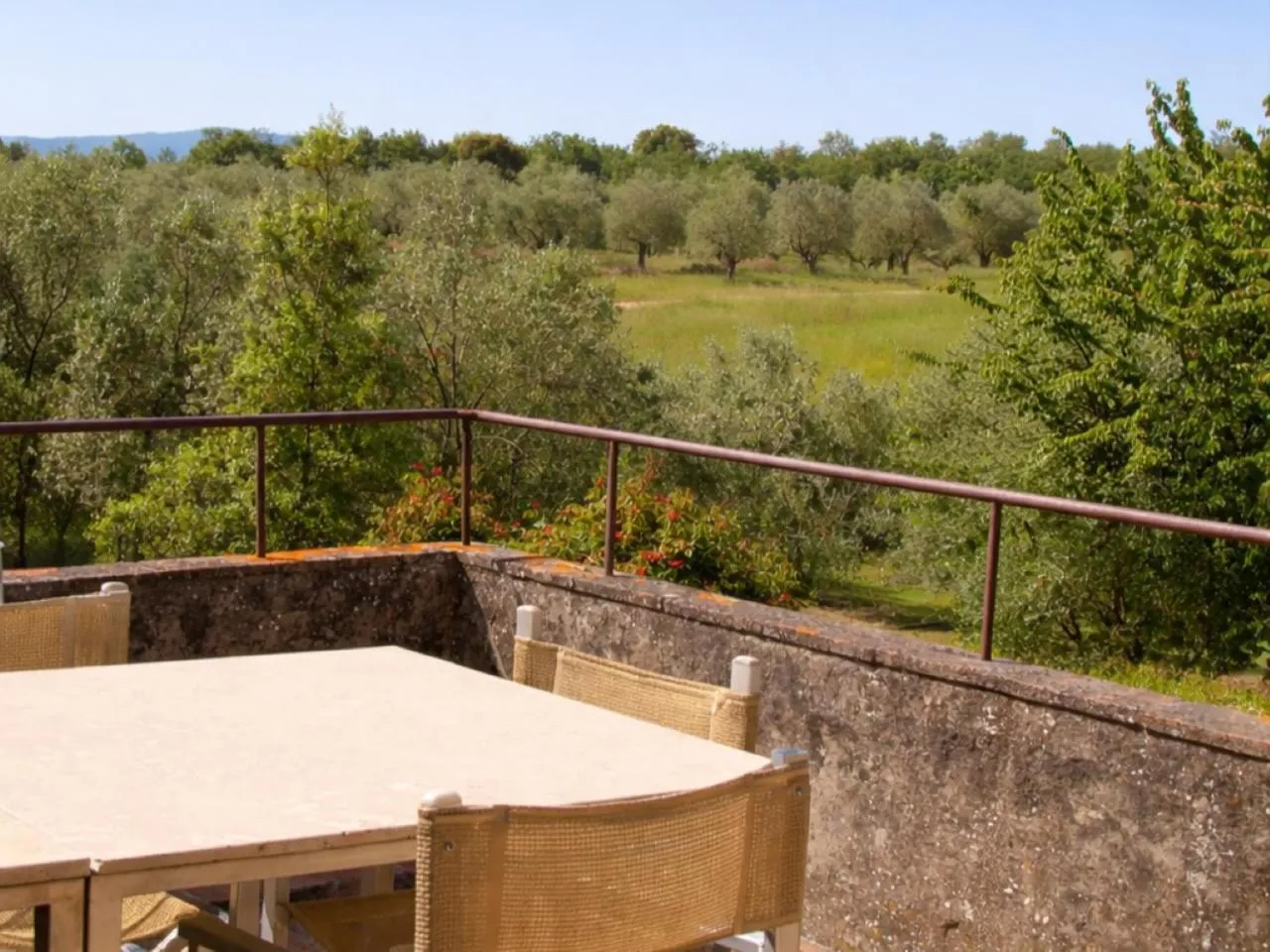 Patio in Fattoria Agriturismo Nerbona