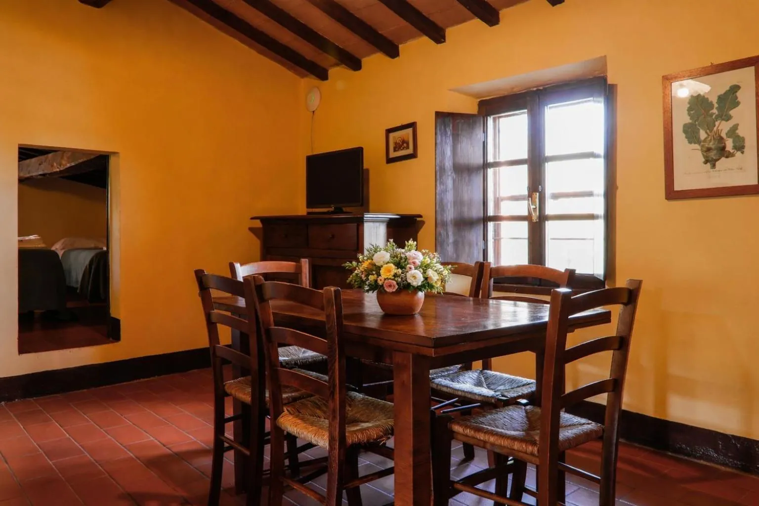 Living room in Fattoria Agriturismo Nerbona