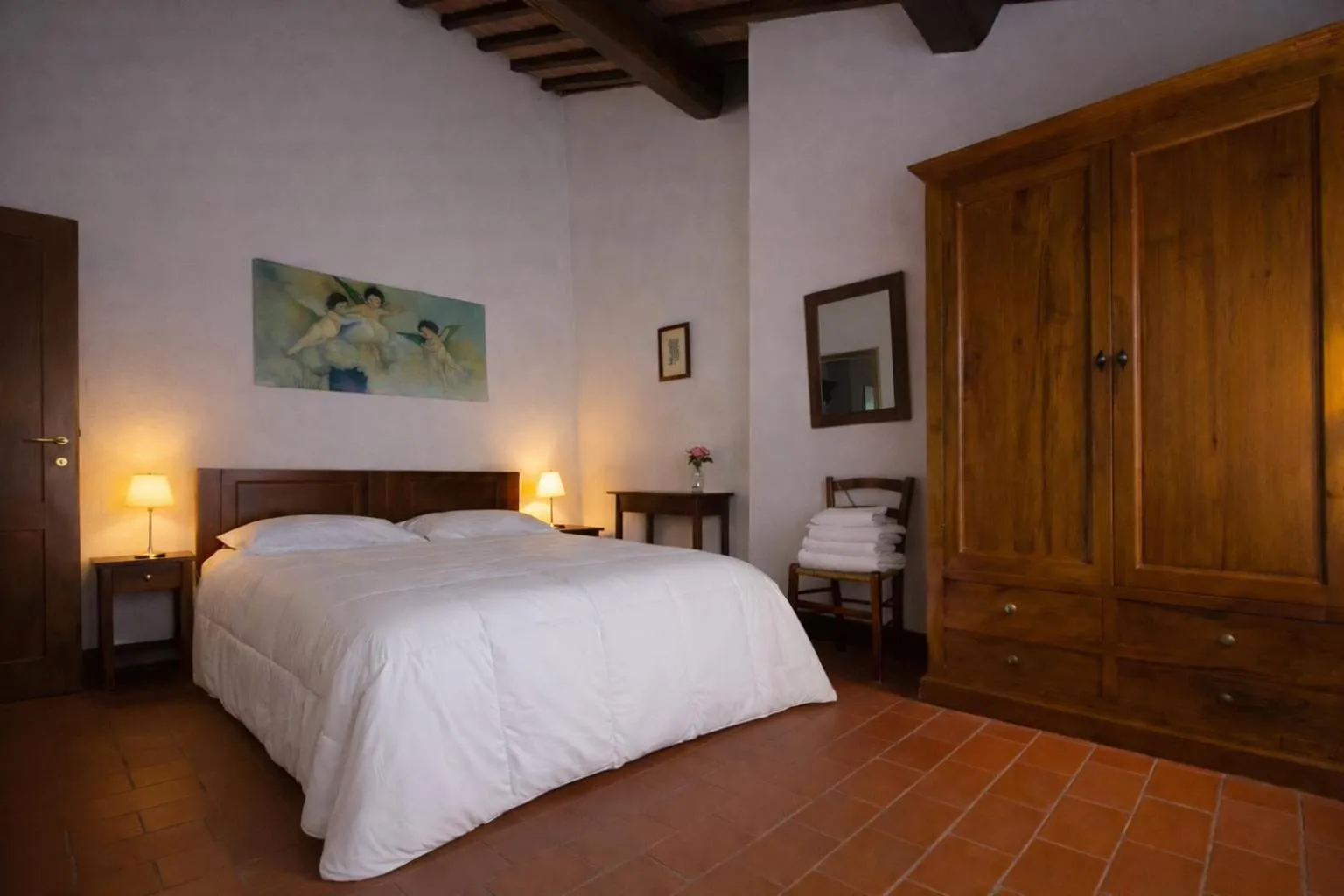 Bed in Fattoria Agriturismo Nerbona