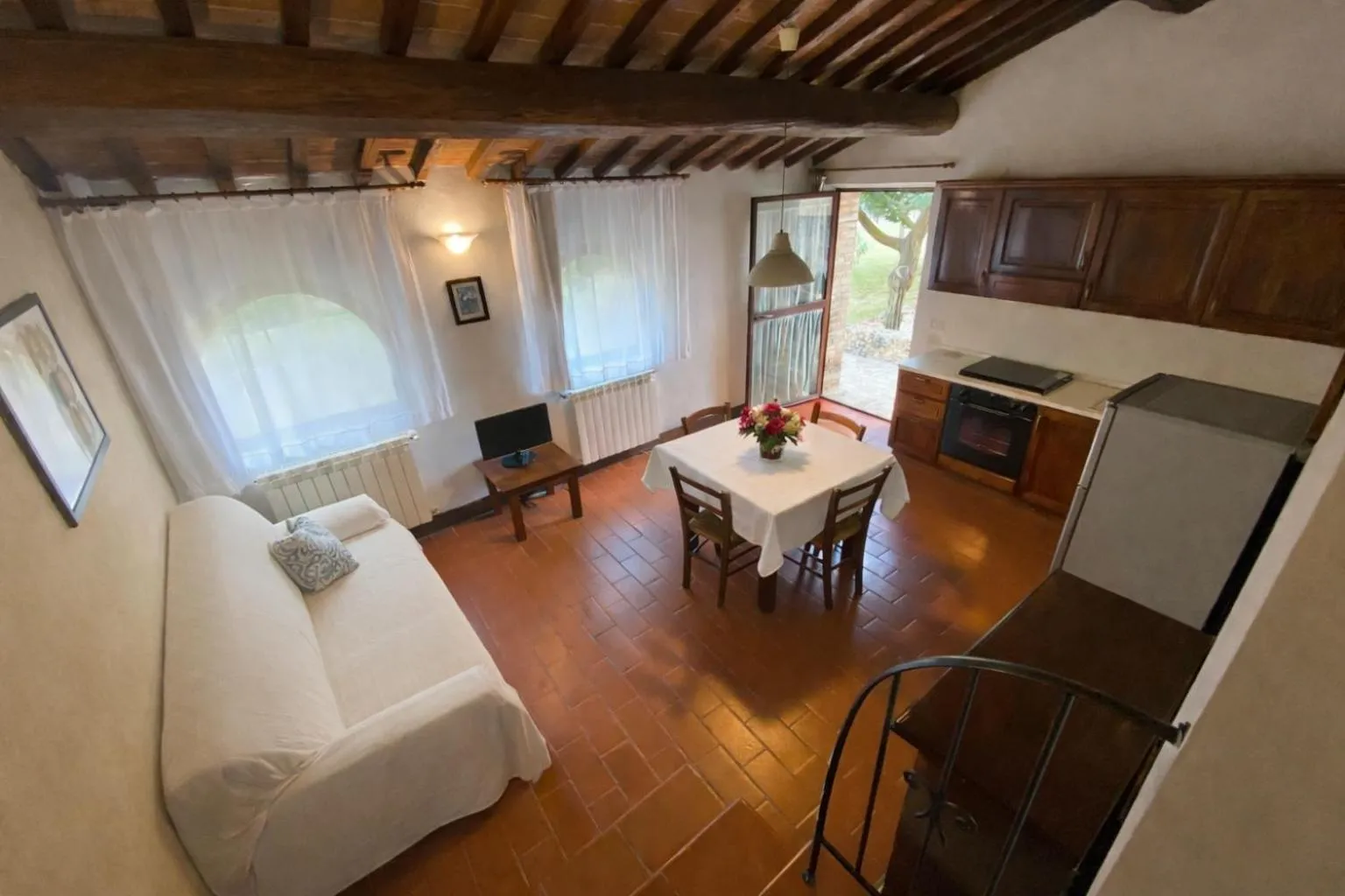 Kitchen or kitchenette in Fattoria Agriturismo Nerbona