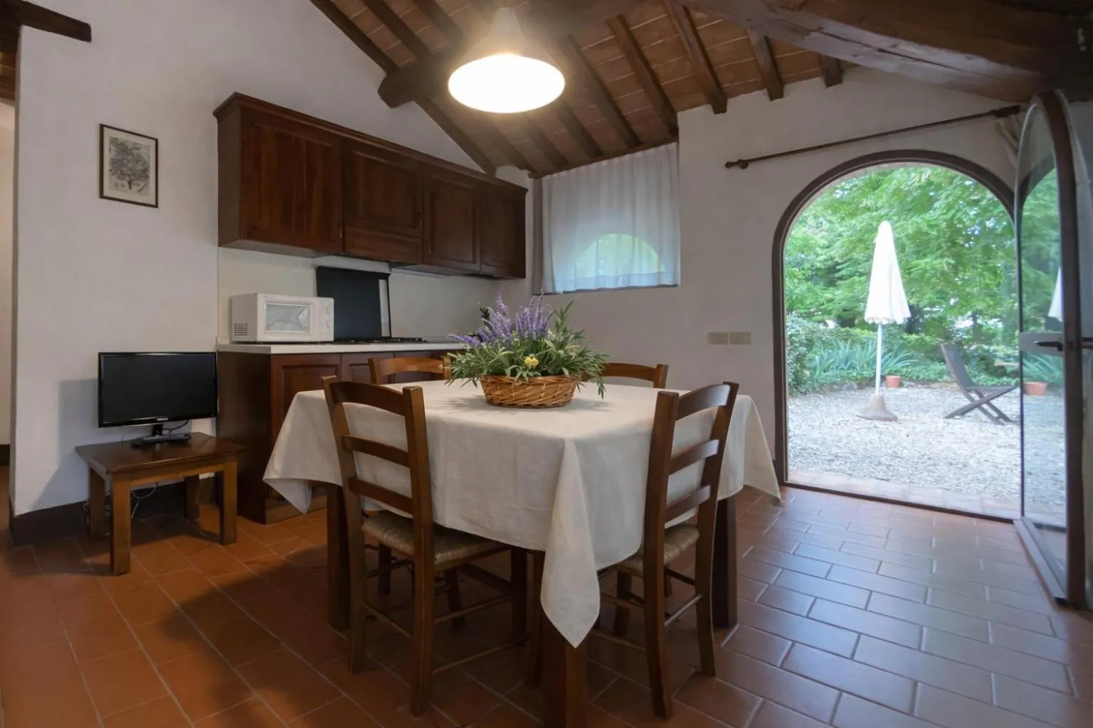 Kitchen or kitchenette in Fattoria Agriturismo Nerbona