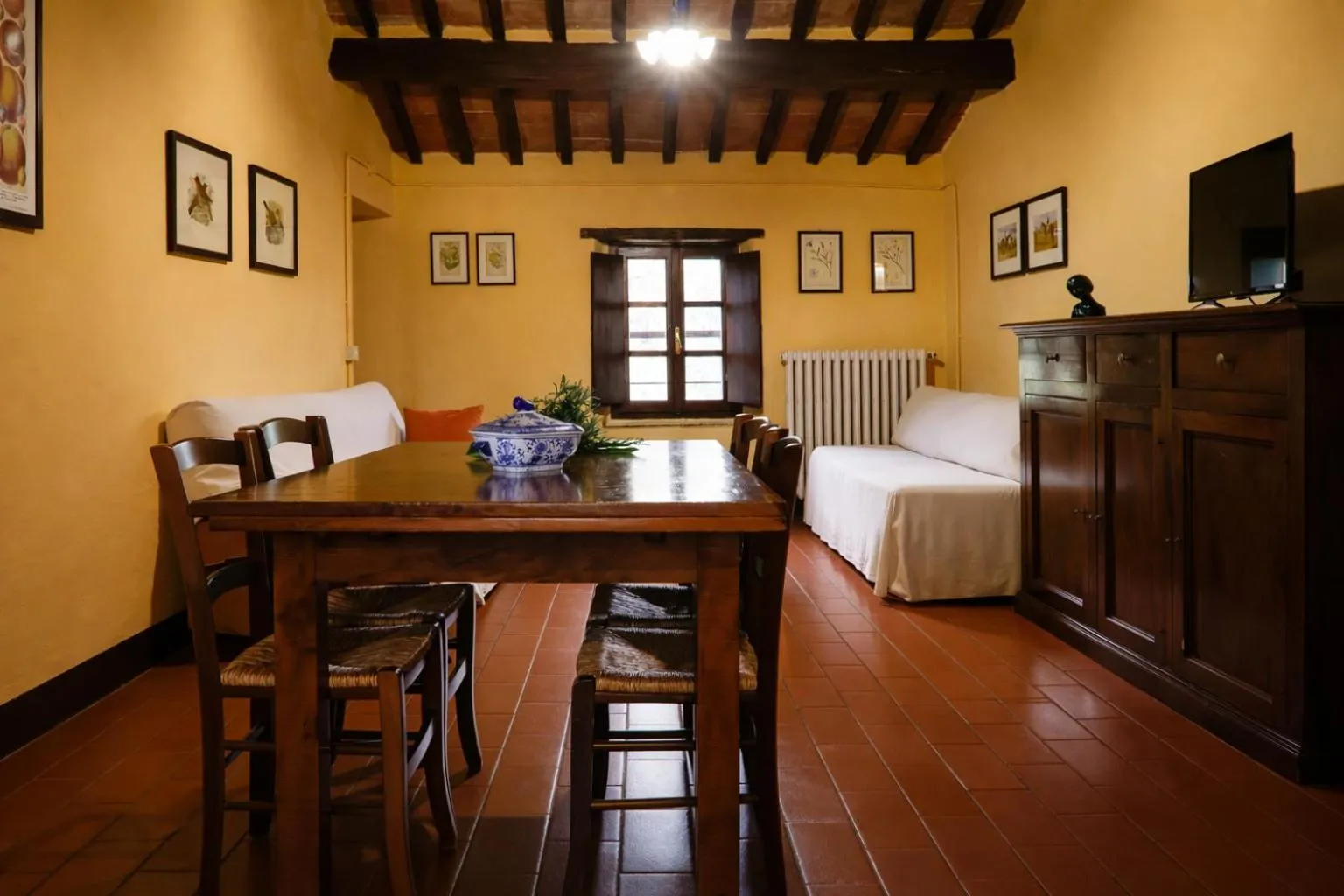 Living room, Bed in Fattoria Agriturismo Nerbona
