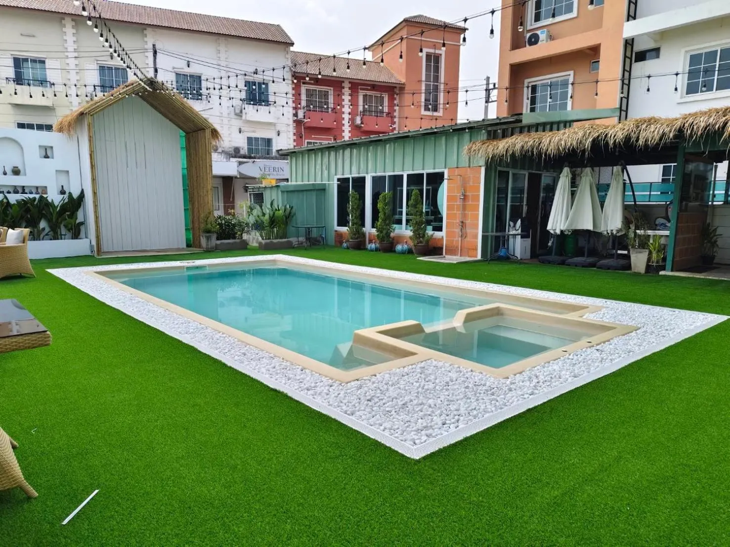 Swimming pool in Casa Coco Hotel