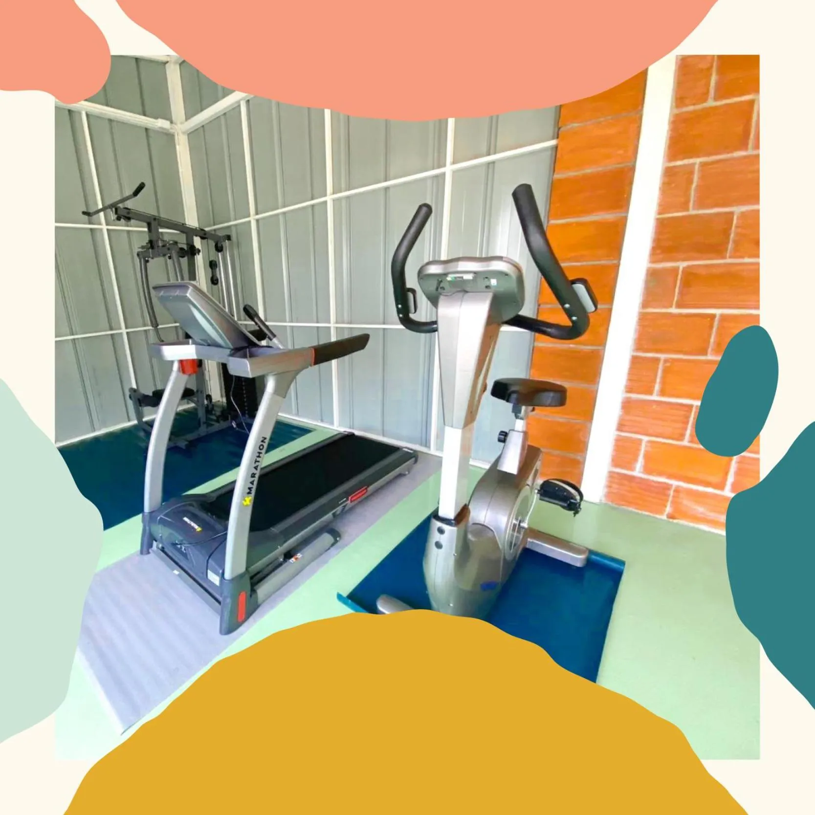 Fitness centre/facilities in Casa Coco Hotel