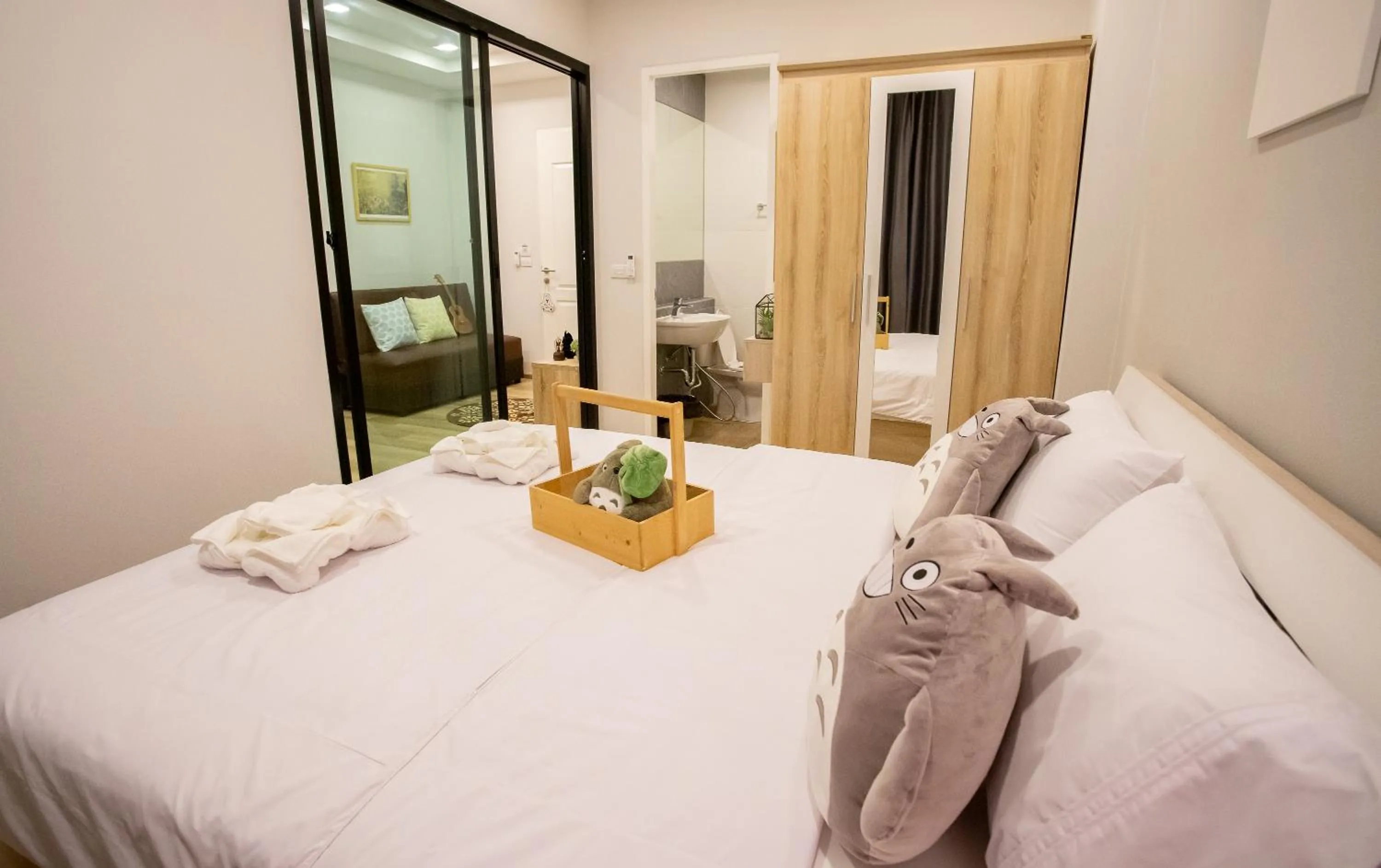 Bed in Casa Coco Hotel