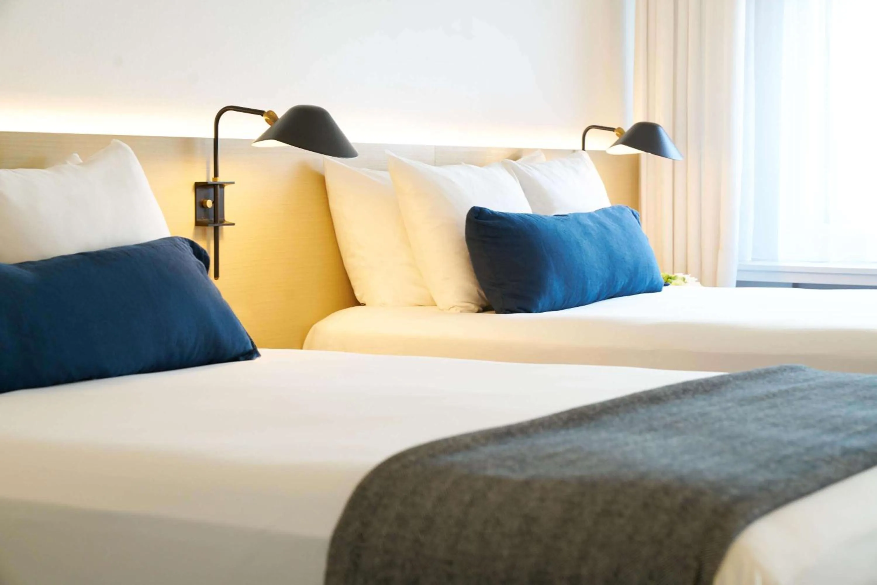 Bedroom in Ambassador Chicago, part of JdV by Hyatt