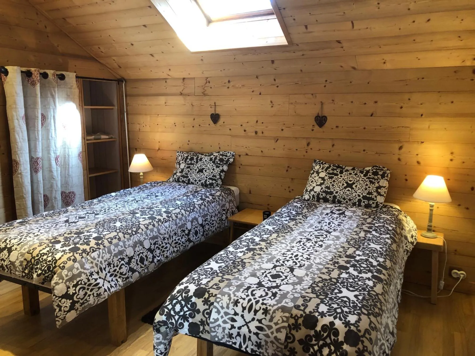 Bed in AU COEUR DES ALPES