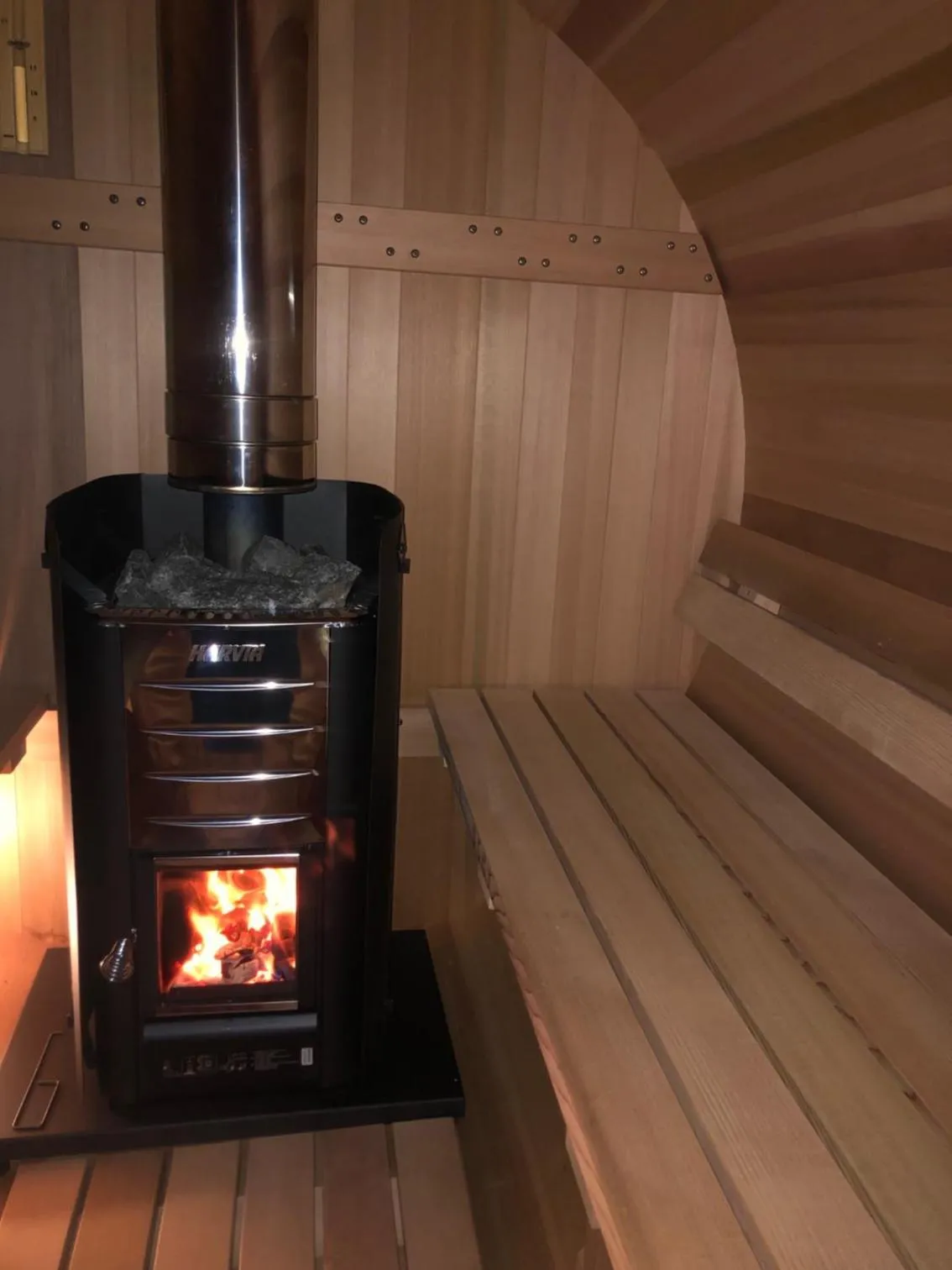 Sauna in AU COEUR DES ALPES