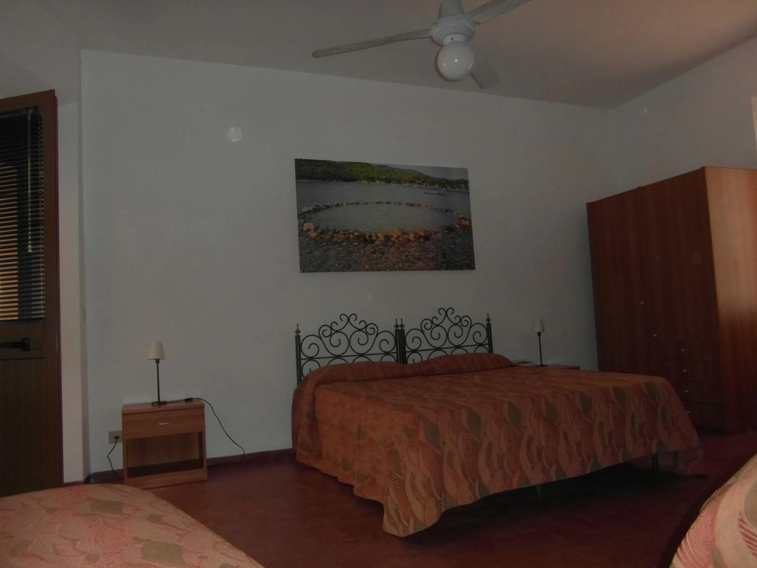 Bed in Hotel Villa Nettuno