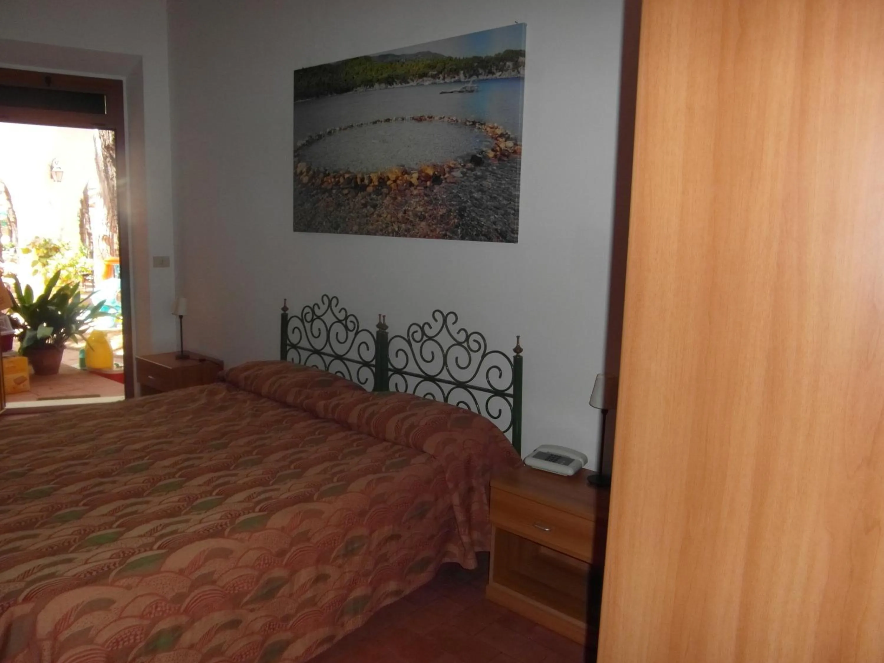 Bed in Hotel Villa Nettuno