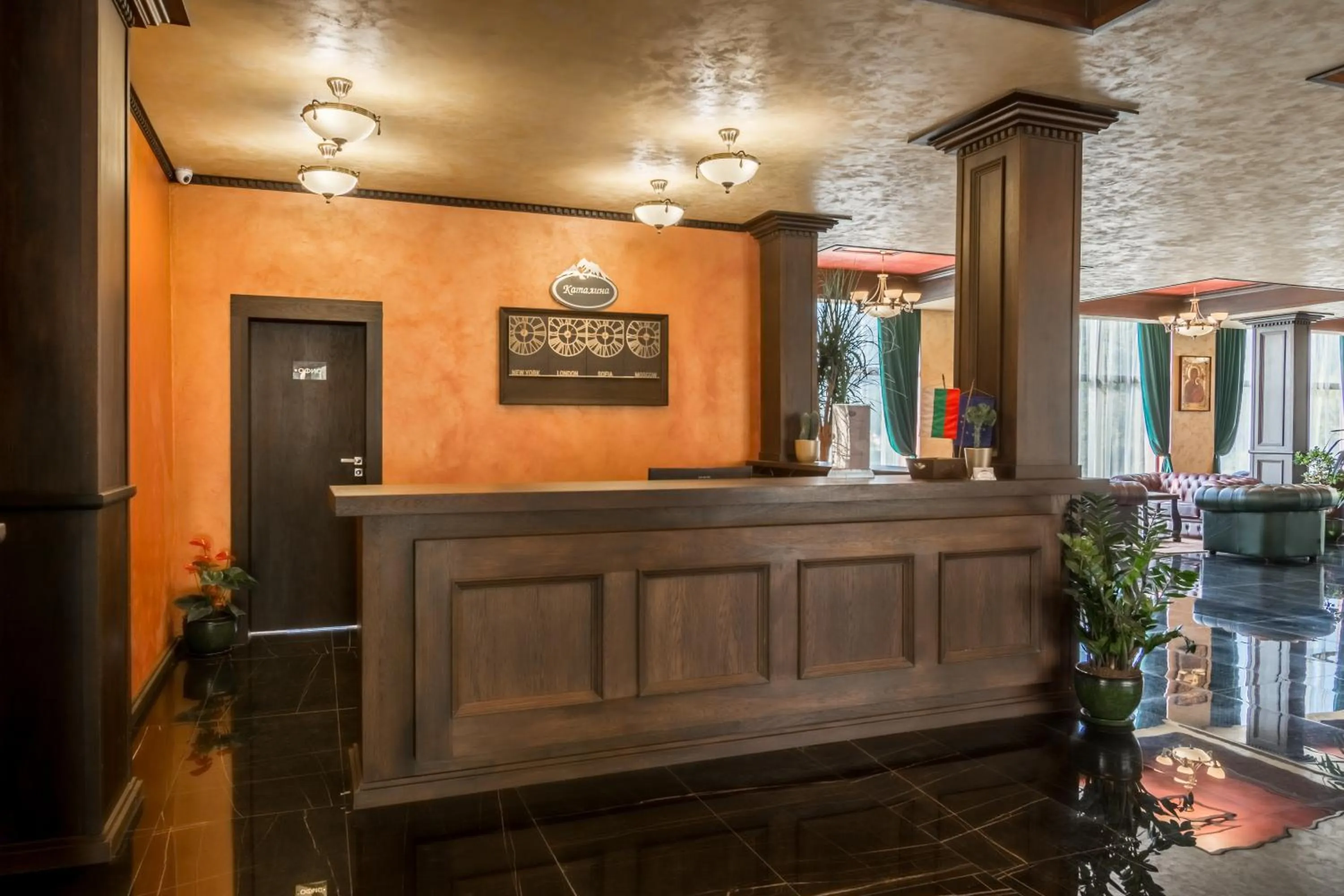 Lobby or reception in Katalina SPA Resort