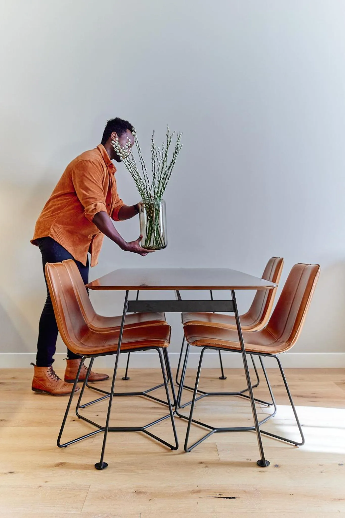 Dining area in The Docent's Collection
